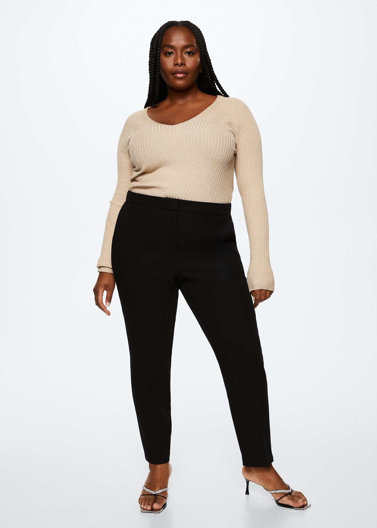 Crop skinny pants - Details of the article 3