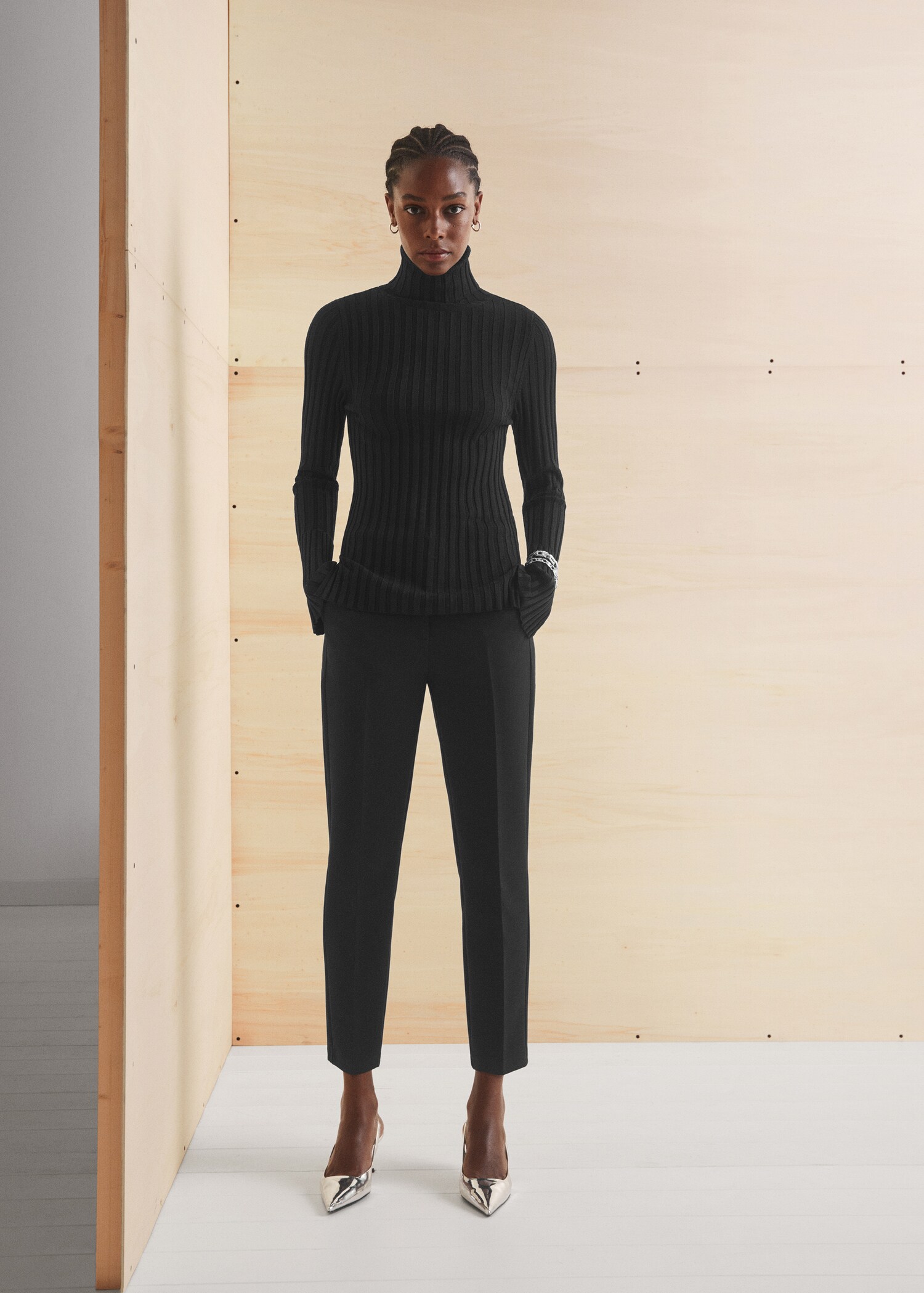 Crop skinny pants - Details of the article 6