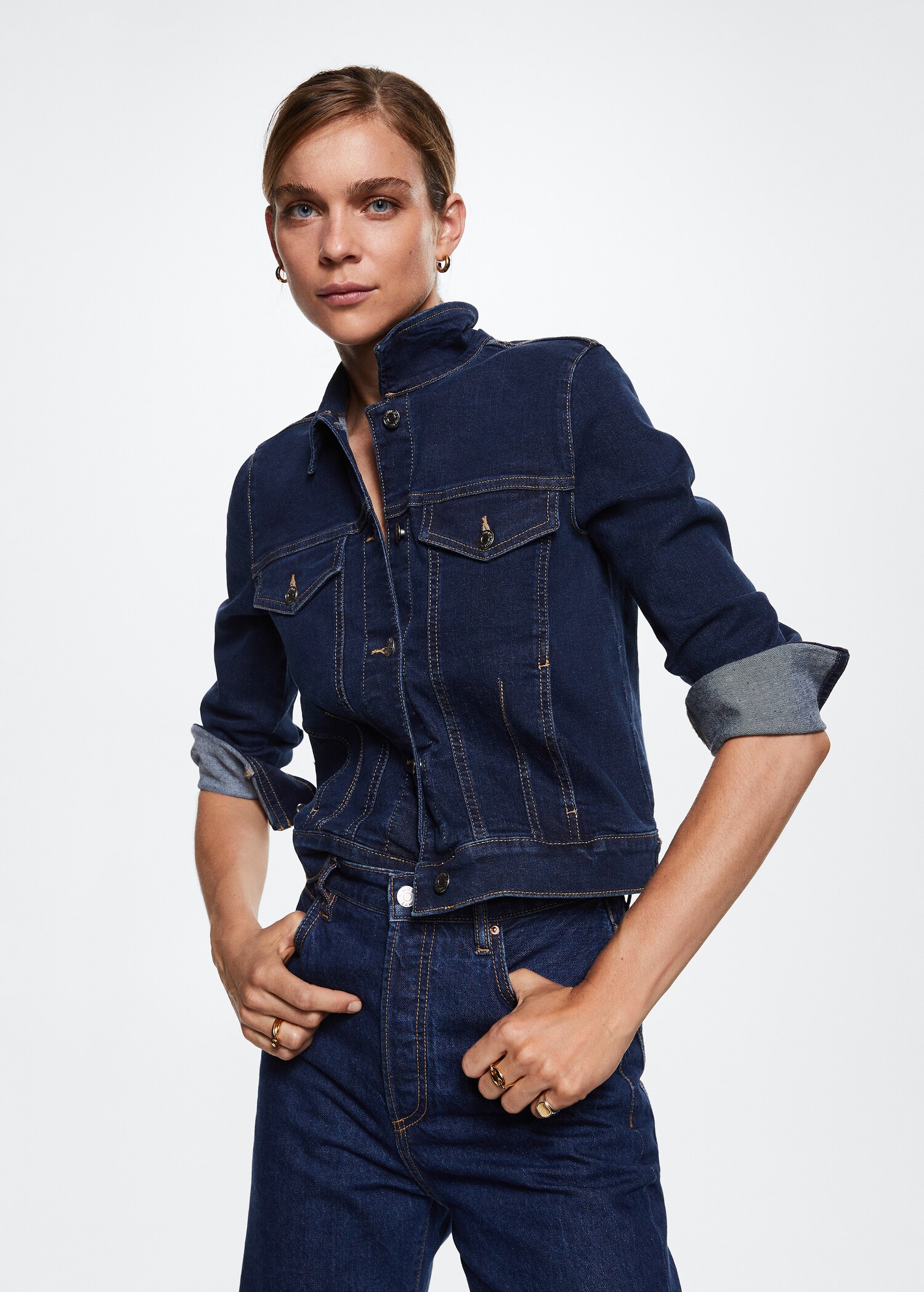 Cotton denim jacket - Medium plane