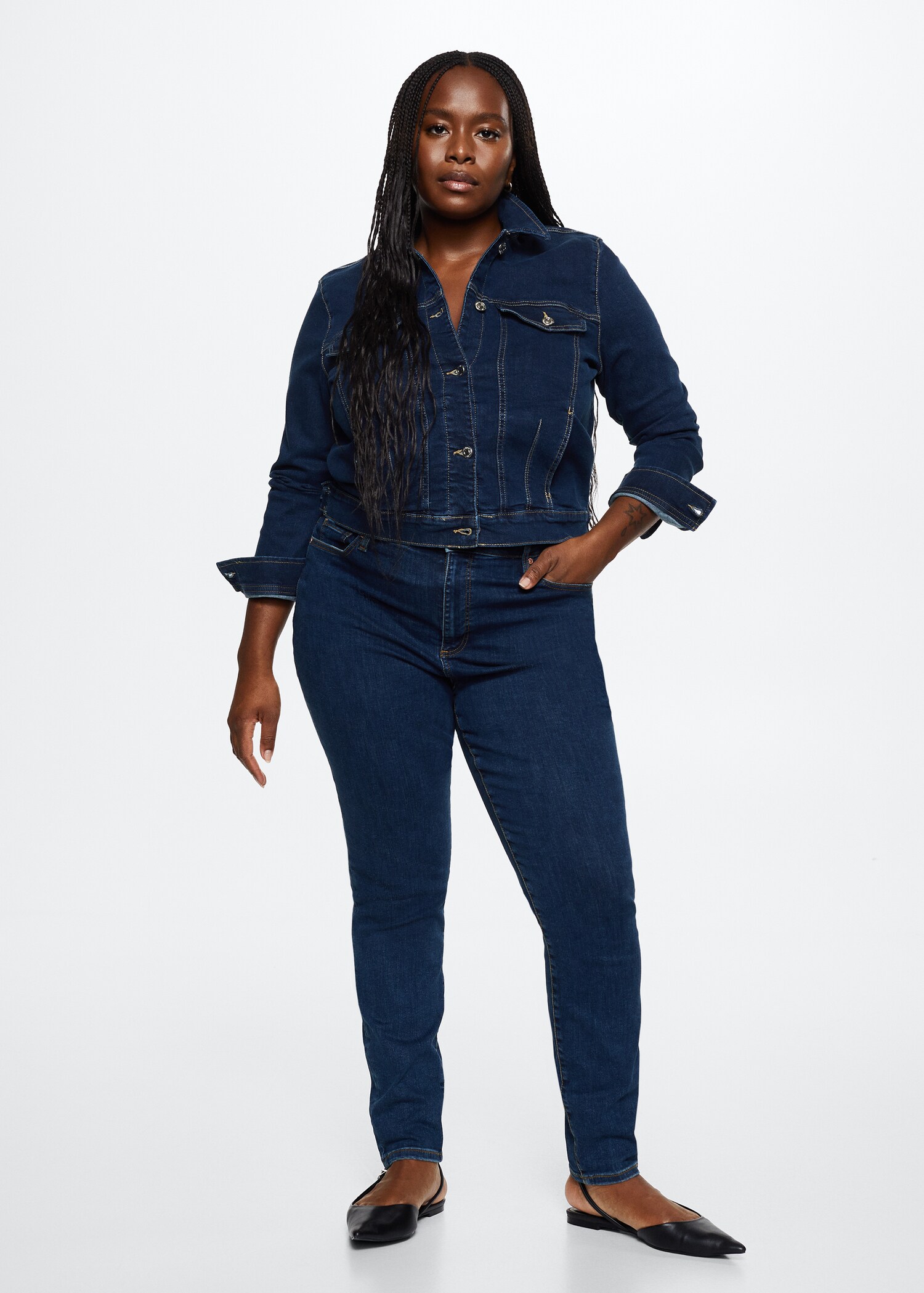 Cotton denim jacket - Details of the article 3