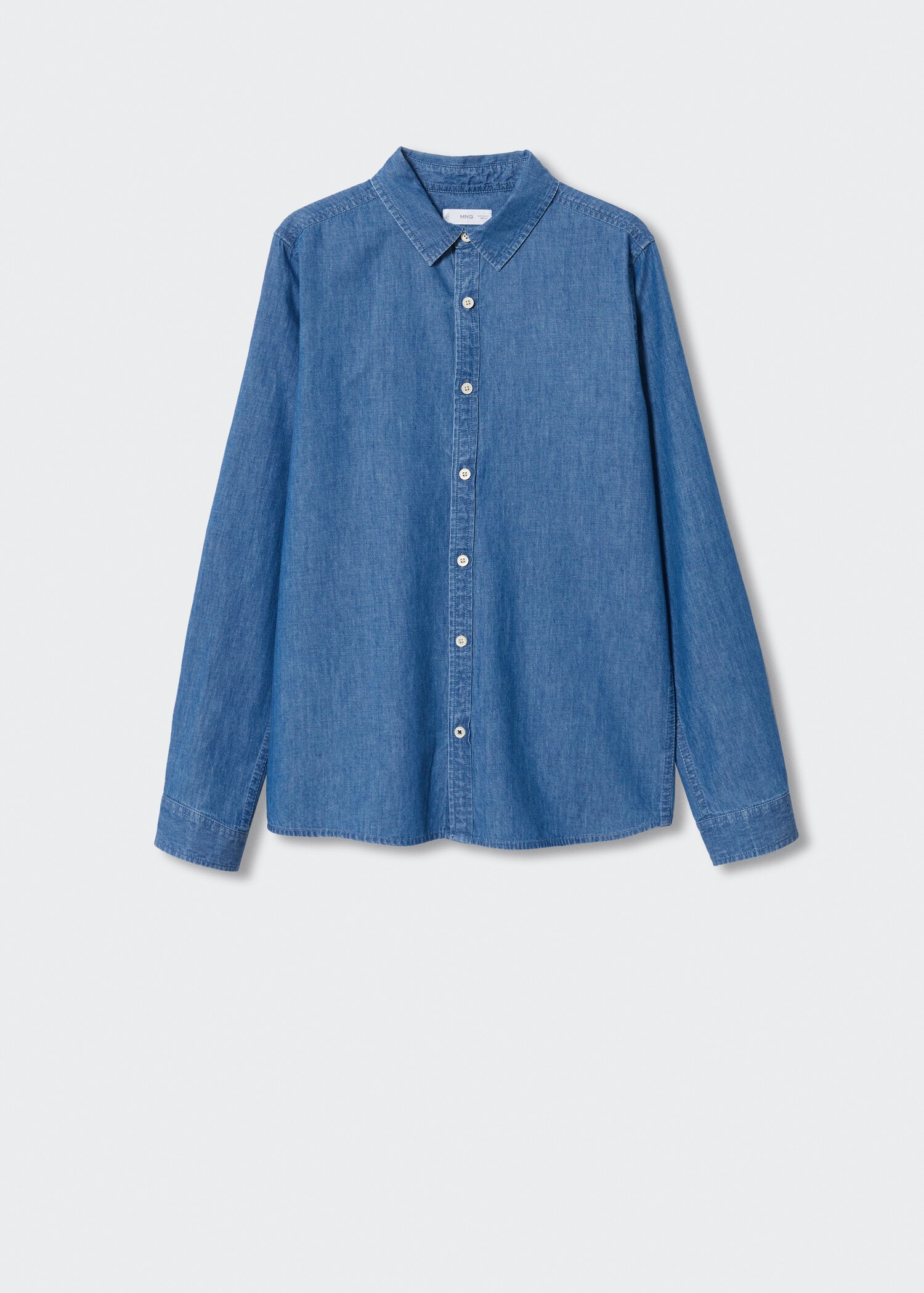 Cotton denim shirt - Article without model