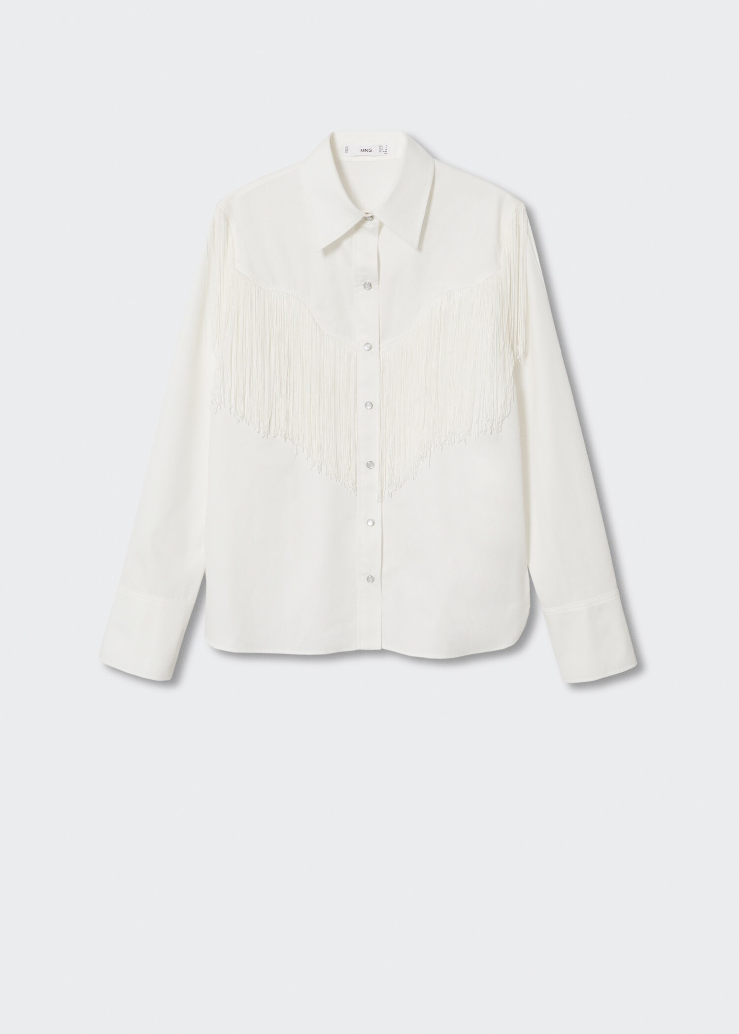 Chemise détails franges - Article sans modèle