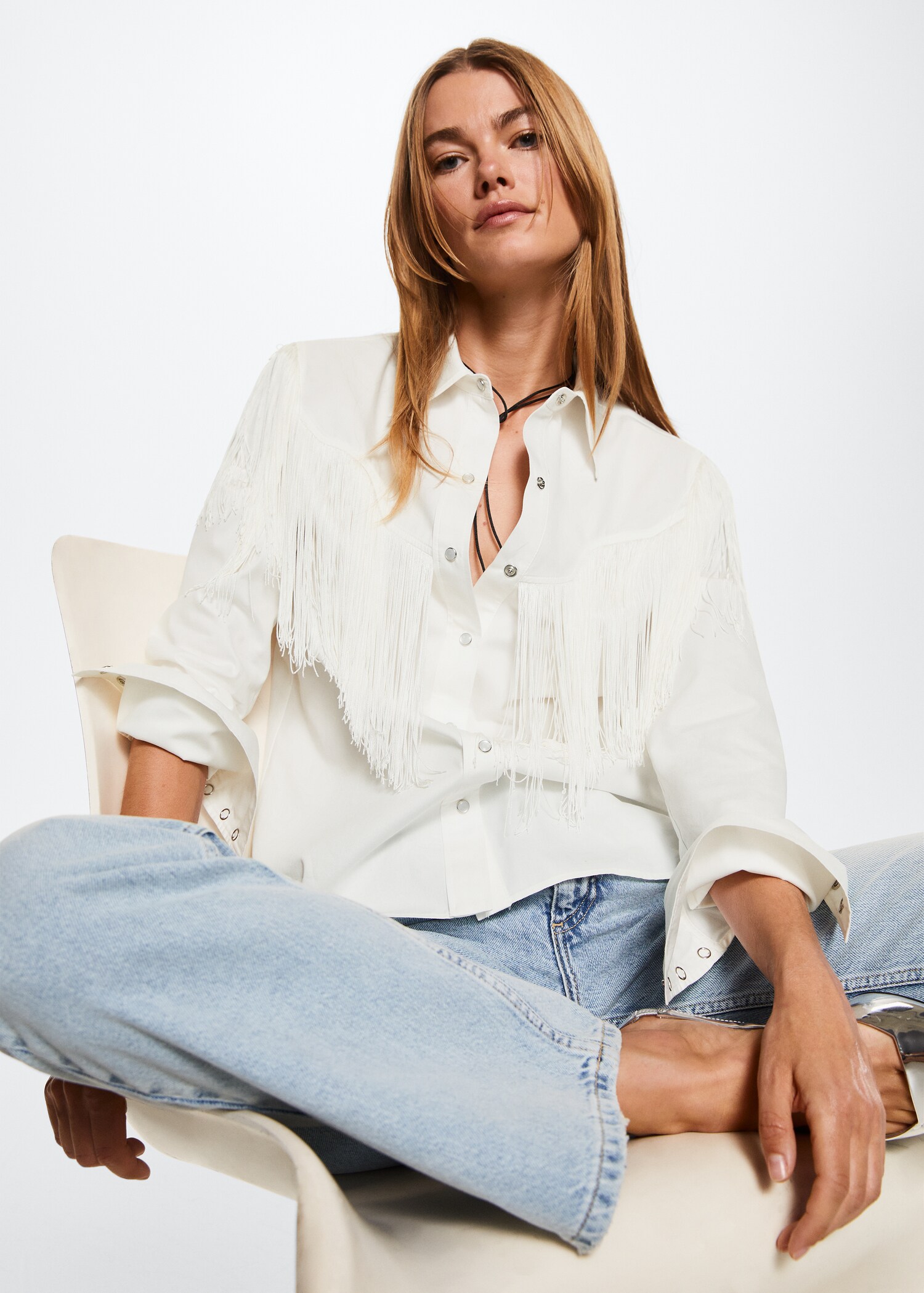 Chemise détails franges - Détail de l'article 2