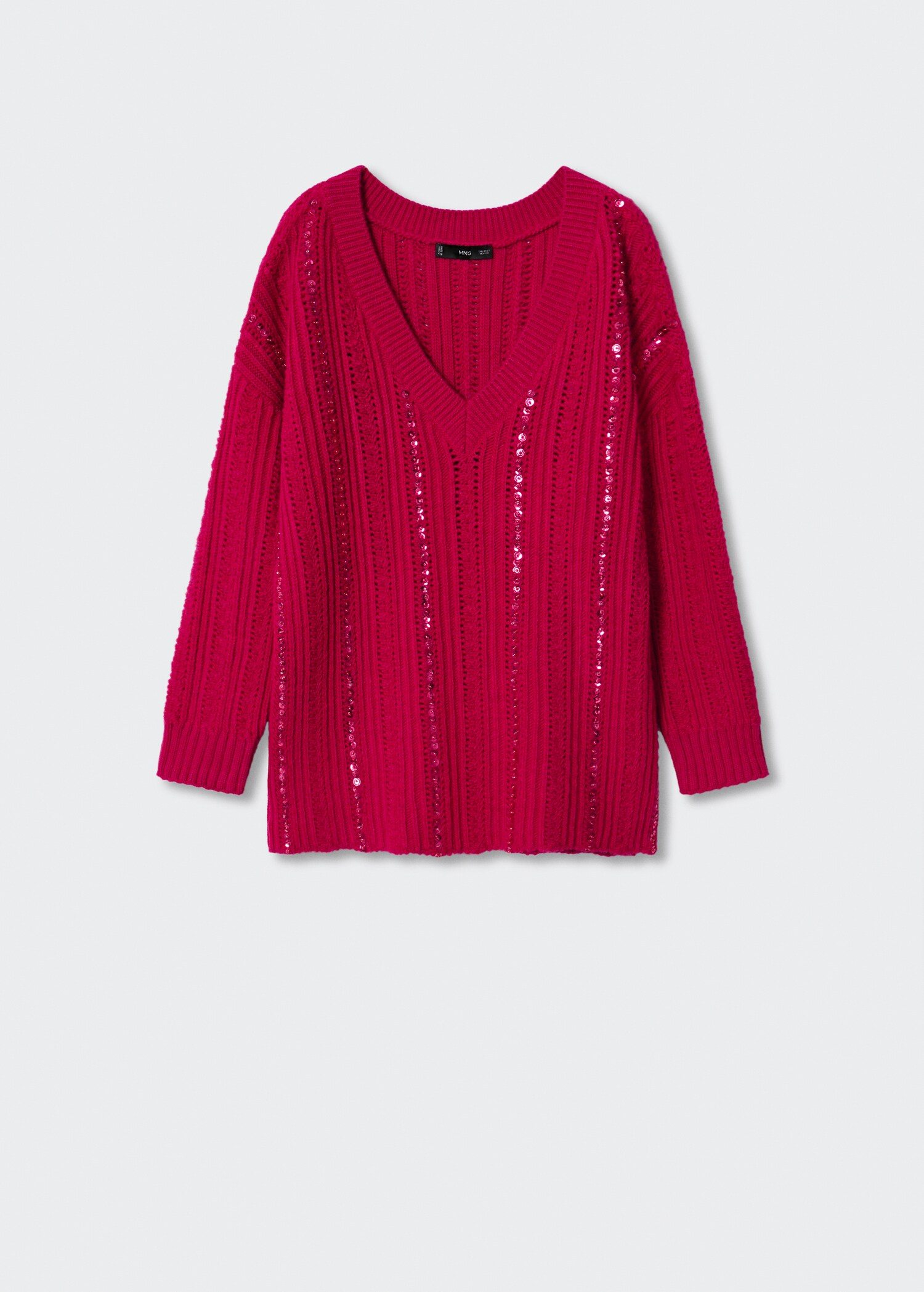 Knit paillette sweater - Article without model