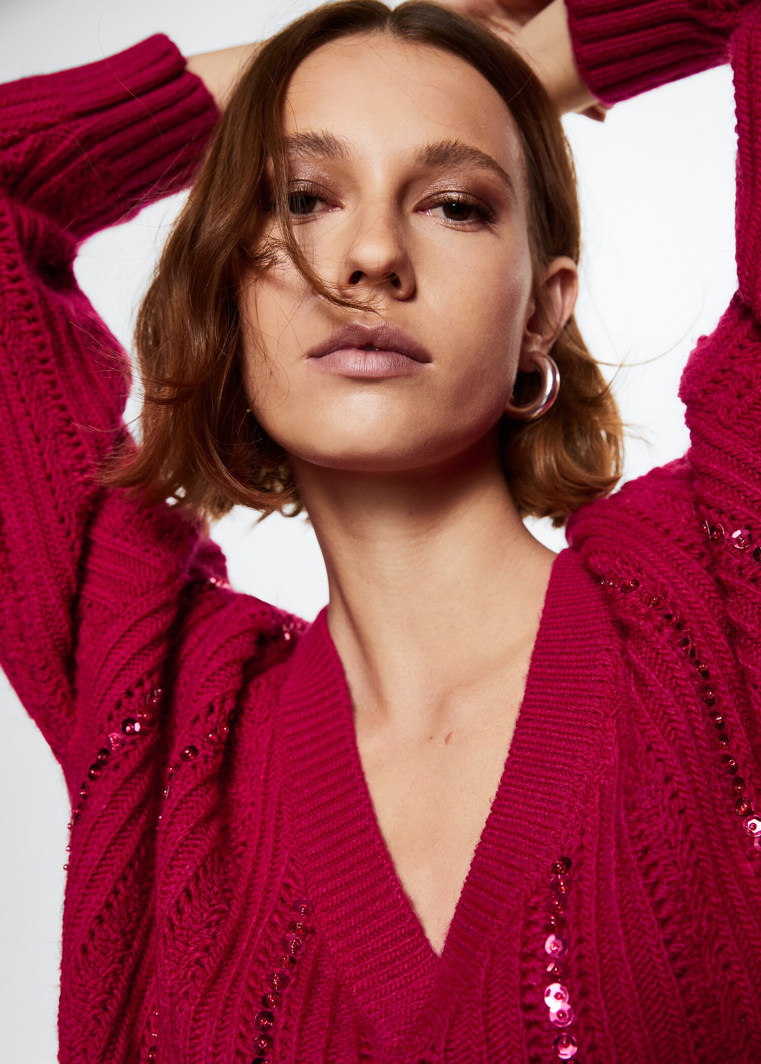 Knit paillette sweater - Details of the article 1