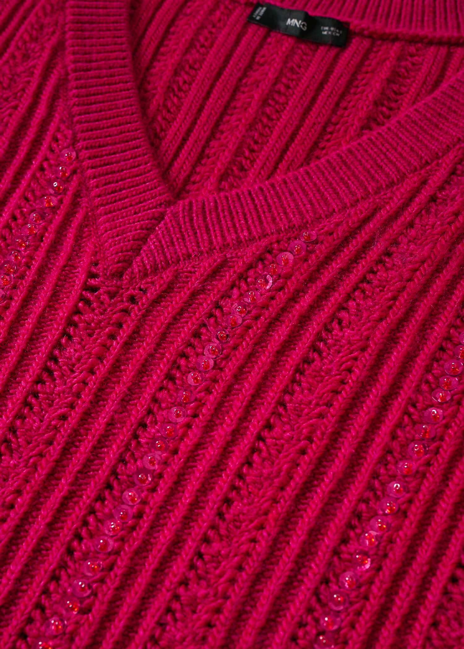 Knit paillette sweater - Details of the article 8