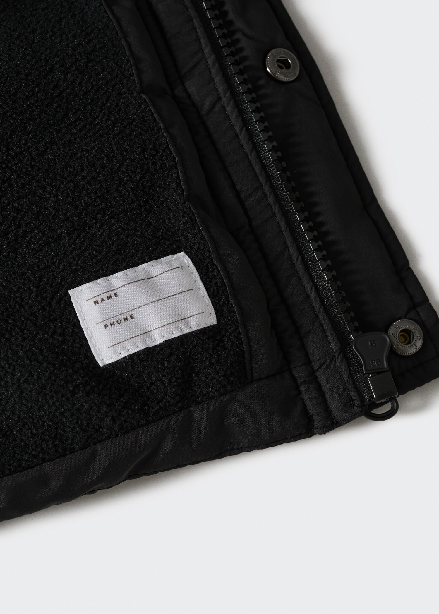 Hood quilted coat - Details of the article 9