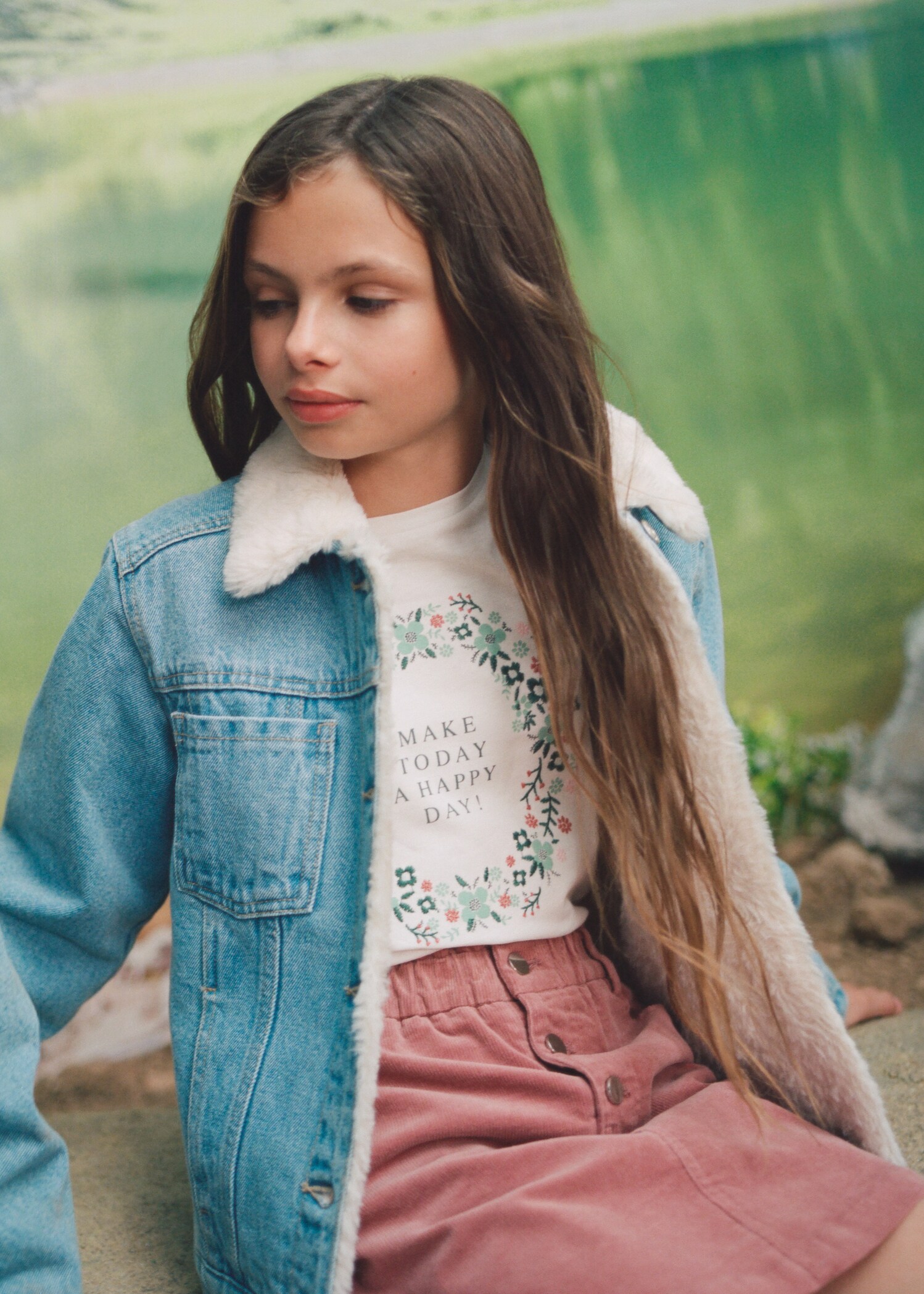Embroidered long-sleeved t-shirt - Details of the article 5