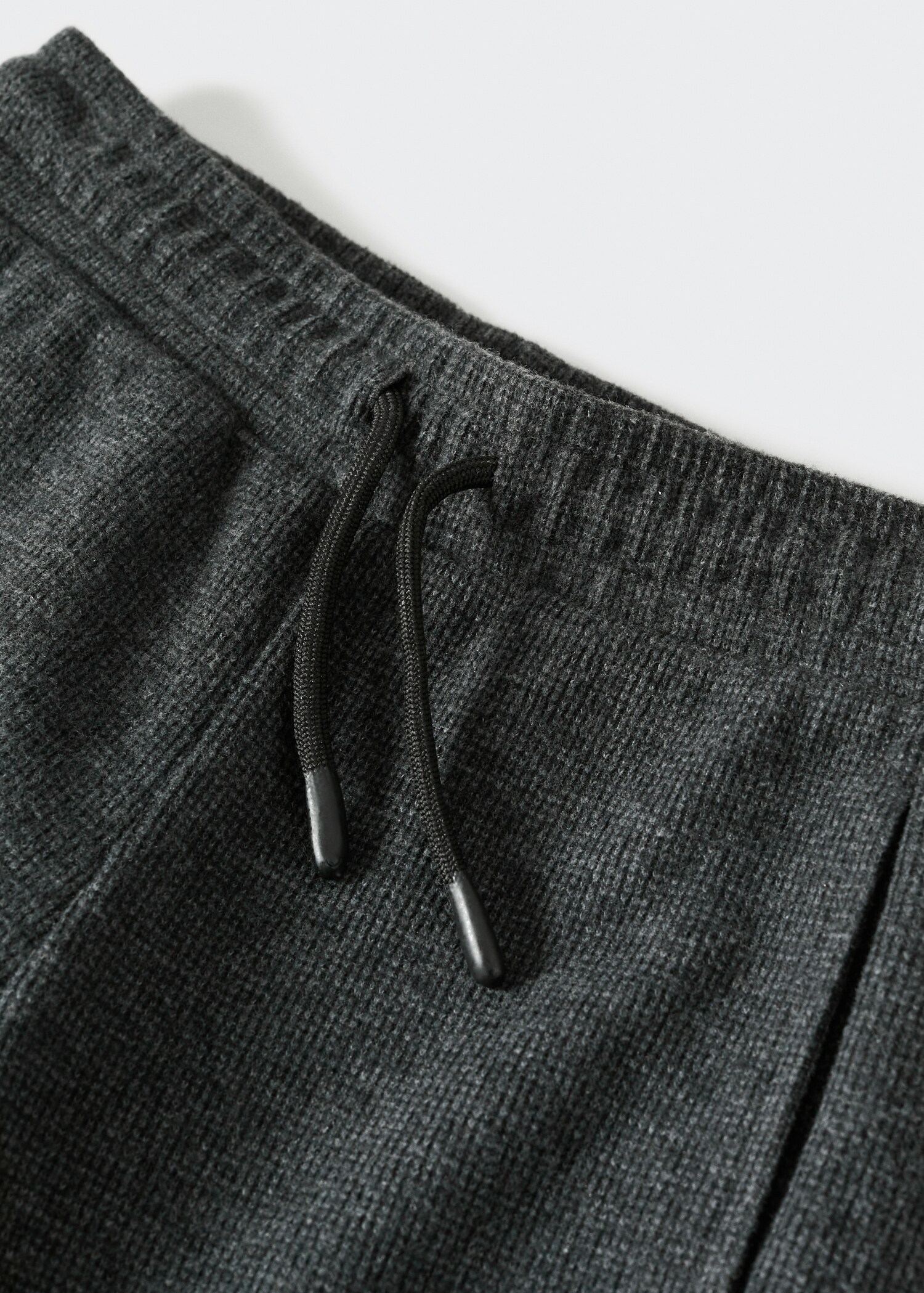 Straight-fit trousers with elastic waist - Details of the article 8