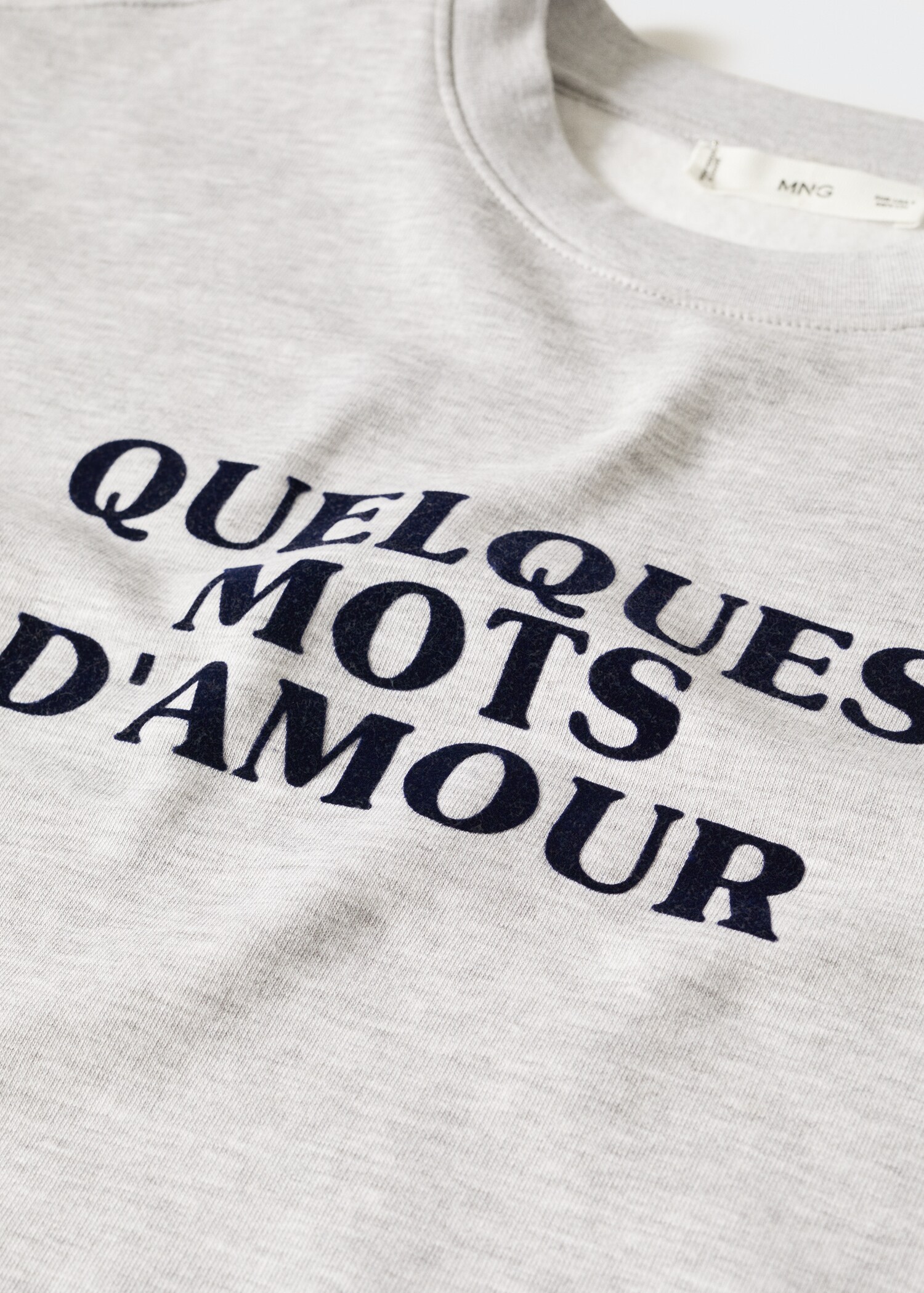 Message cotton sweatshirt - Details of the article 8
