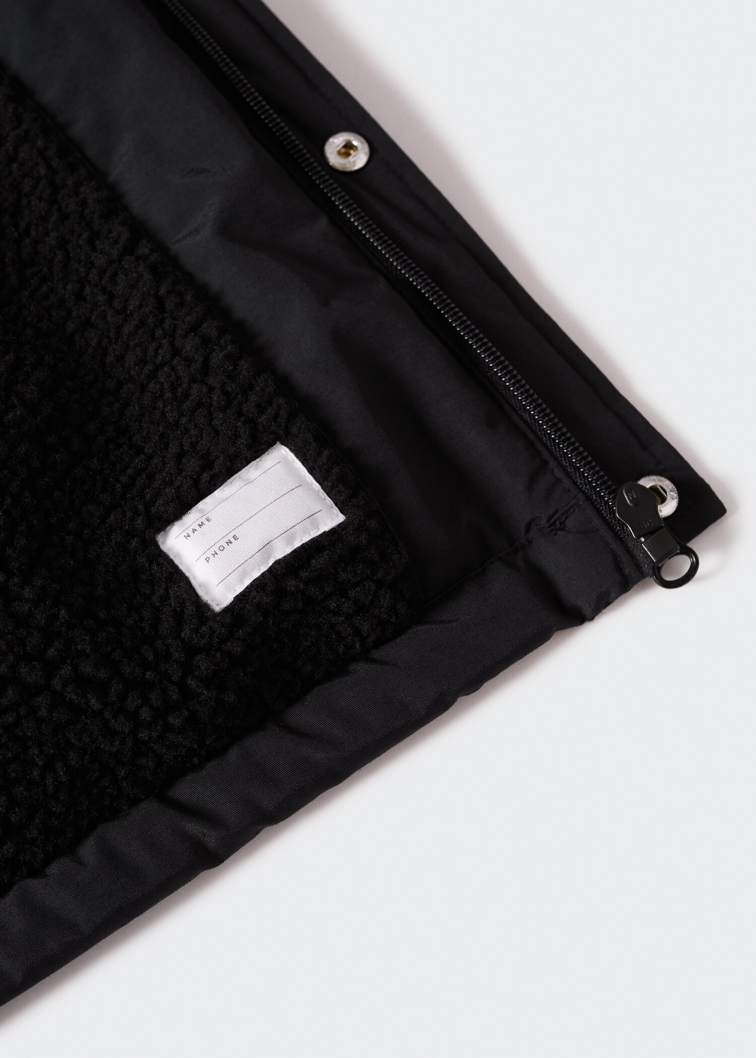 Hooded water-repellent coat - Details of the article 8