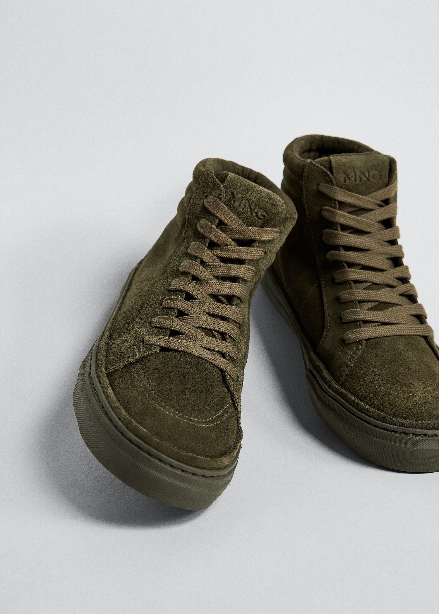 Ankle boot leather trainers - Details of the article 5