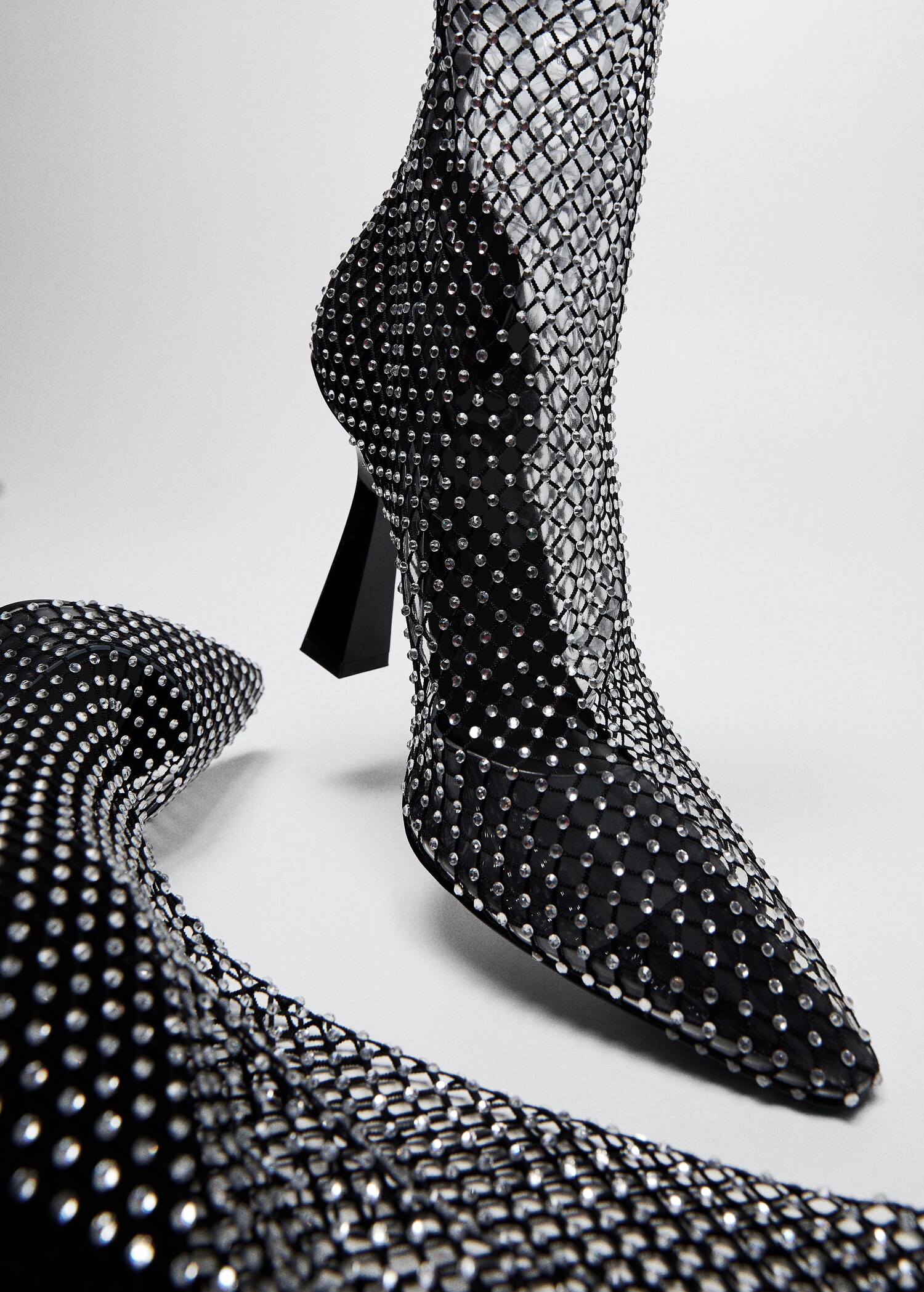 Bottines talon maille filet - Détail de l'article 5