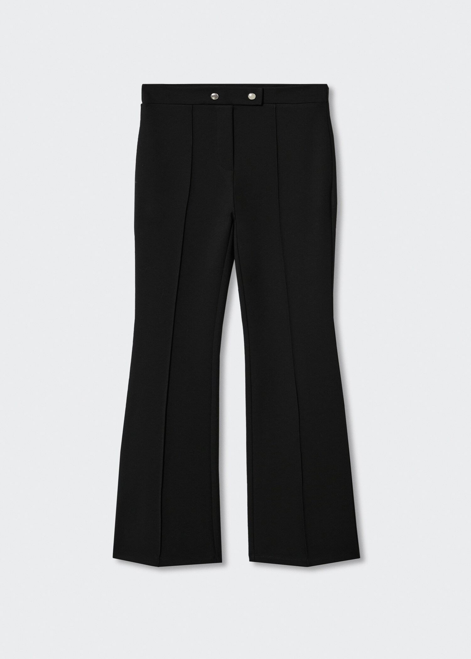 Flared broek met knopen - Artikel zonder model