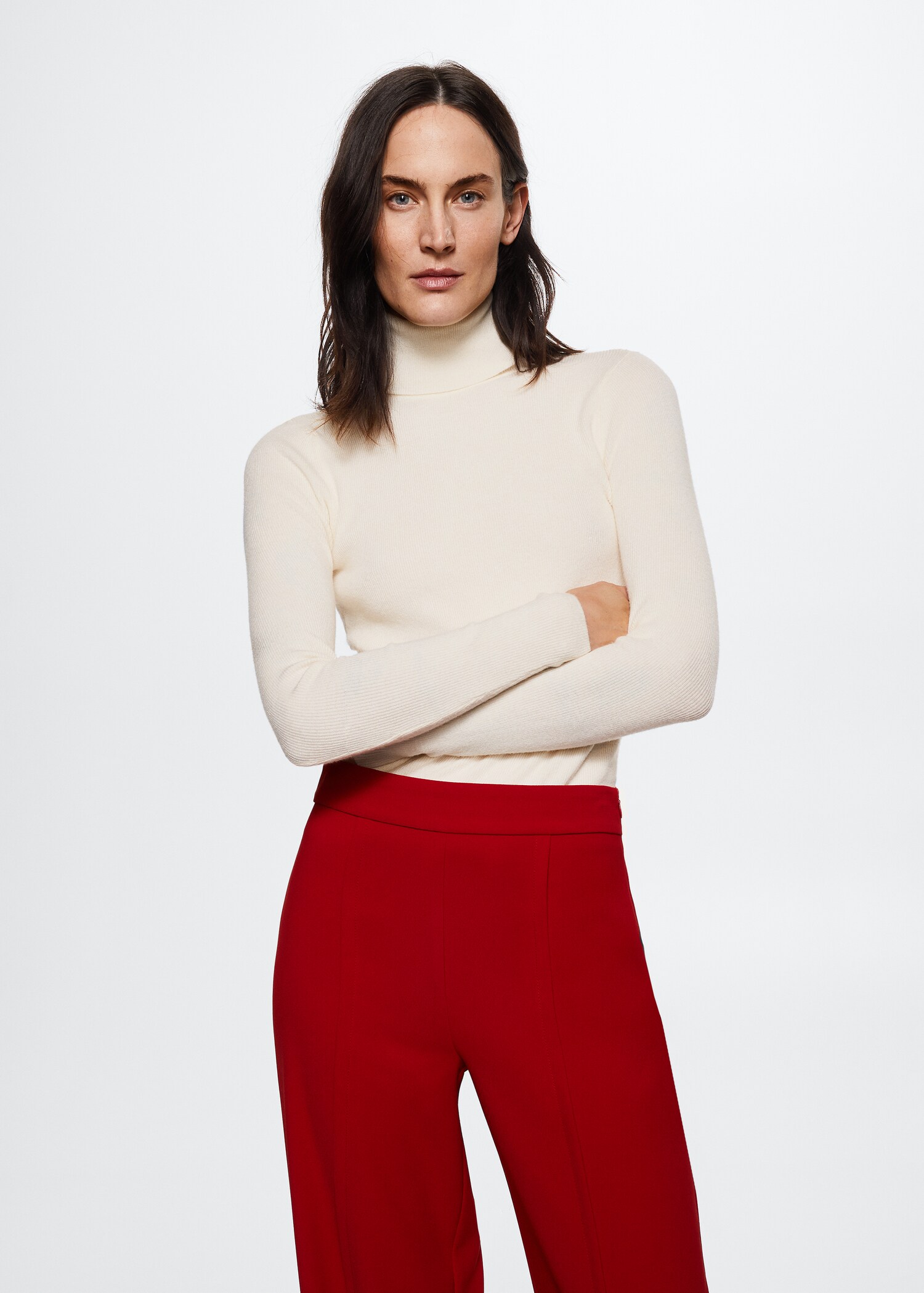 Wideleg suit trousers - Détail de l'article 1