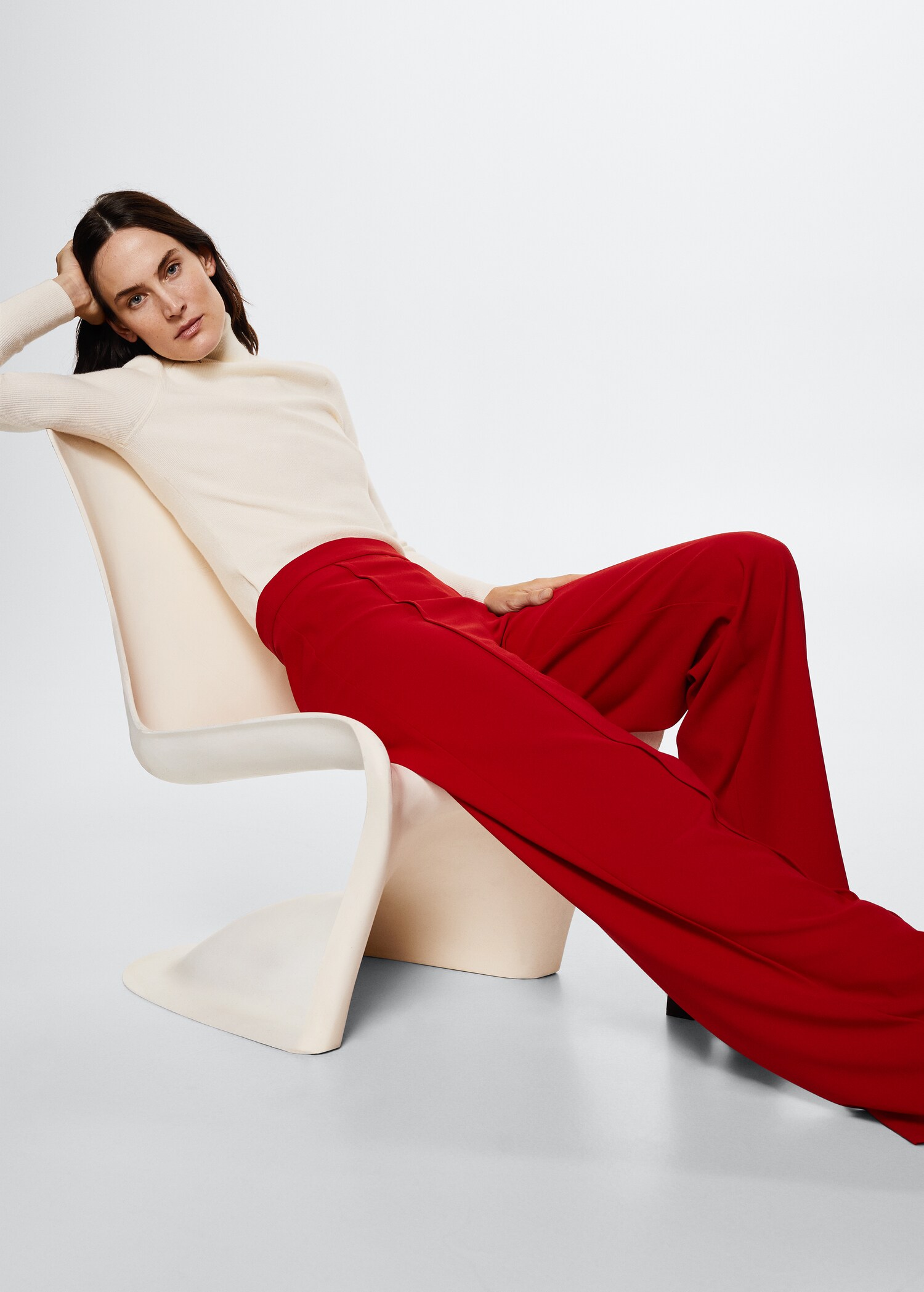 Wideleg suit trousers - Détail de l'article 2