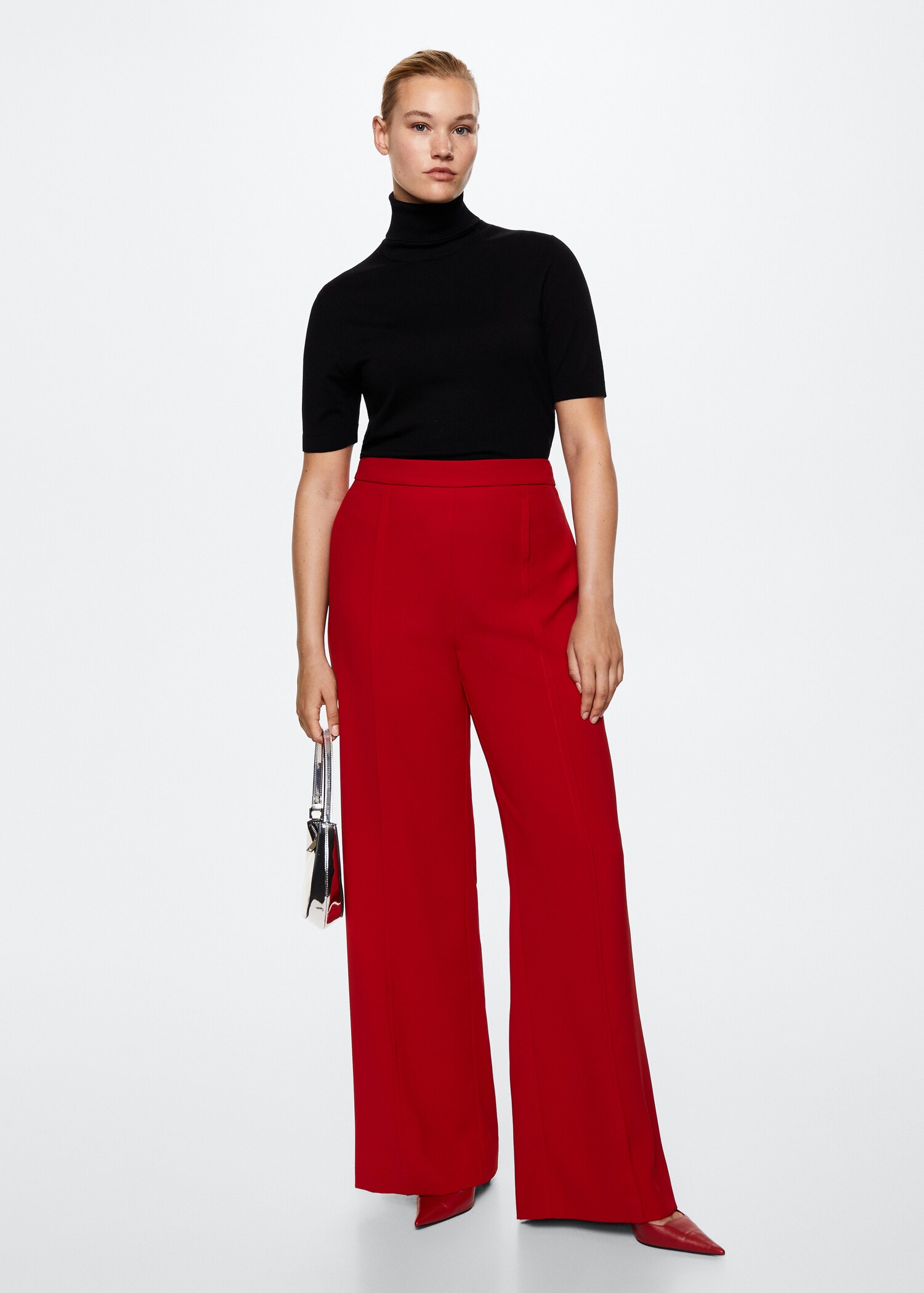 Wideleg suit trousers - Détail de l'article 3