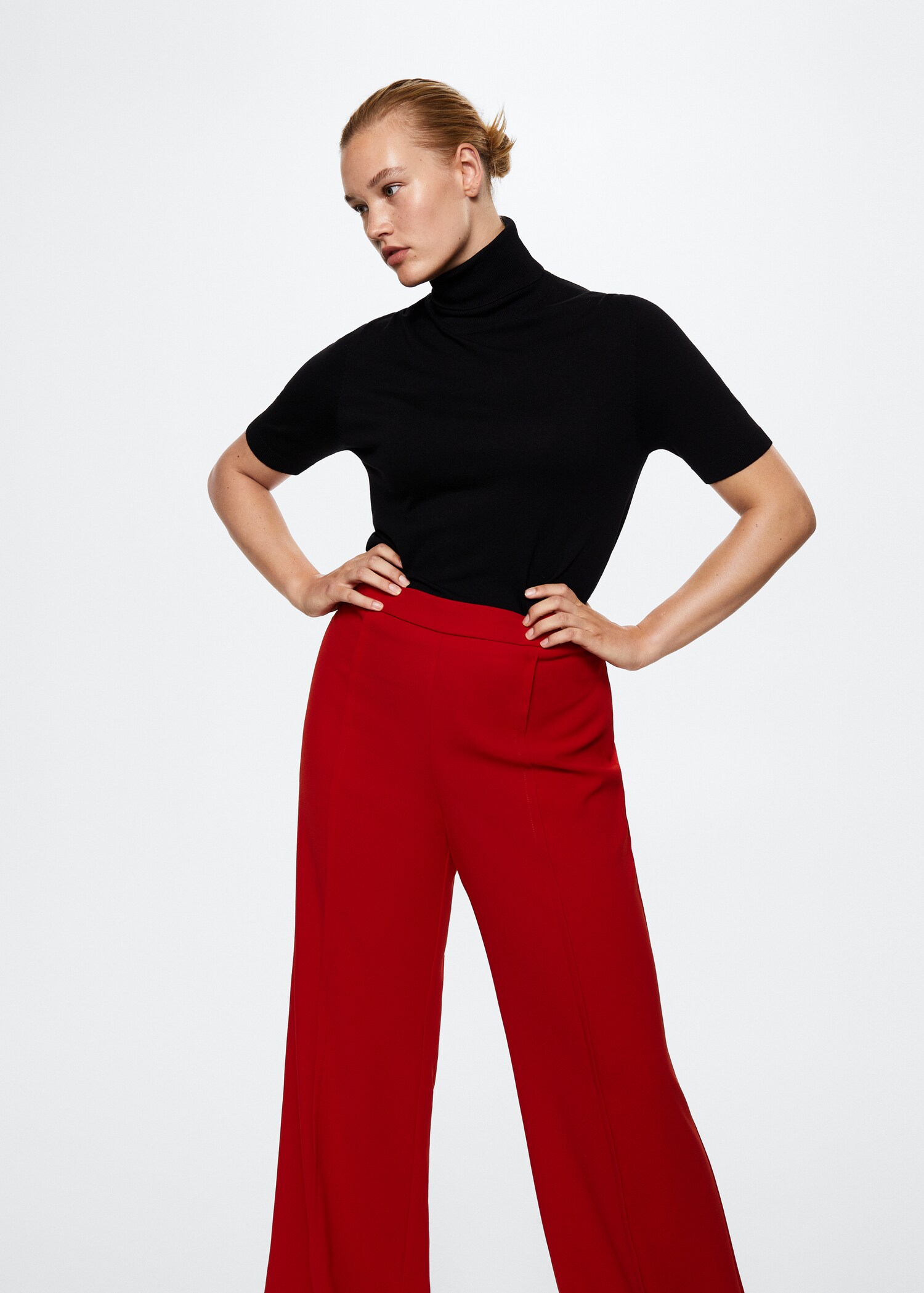 Wideleg suit trousers - Détail de l'article 5