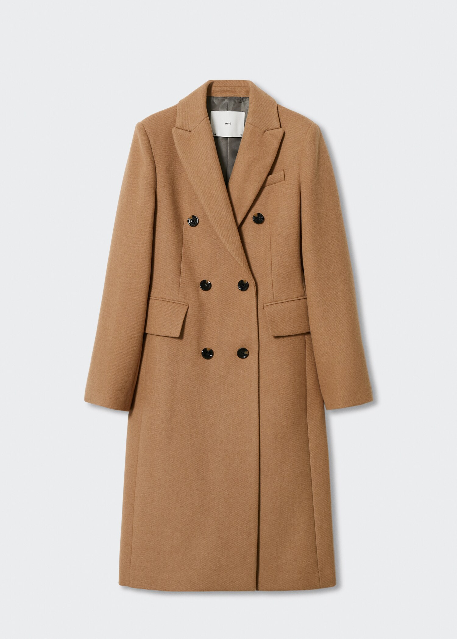 Tailored wool coat - Article without model