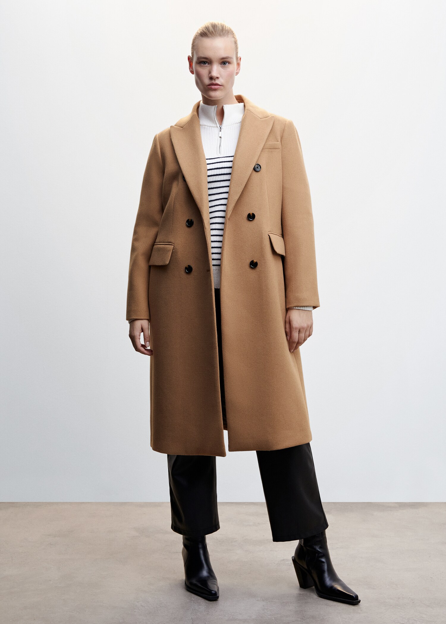 Tailored wool coat - Details of the article 3