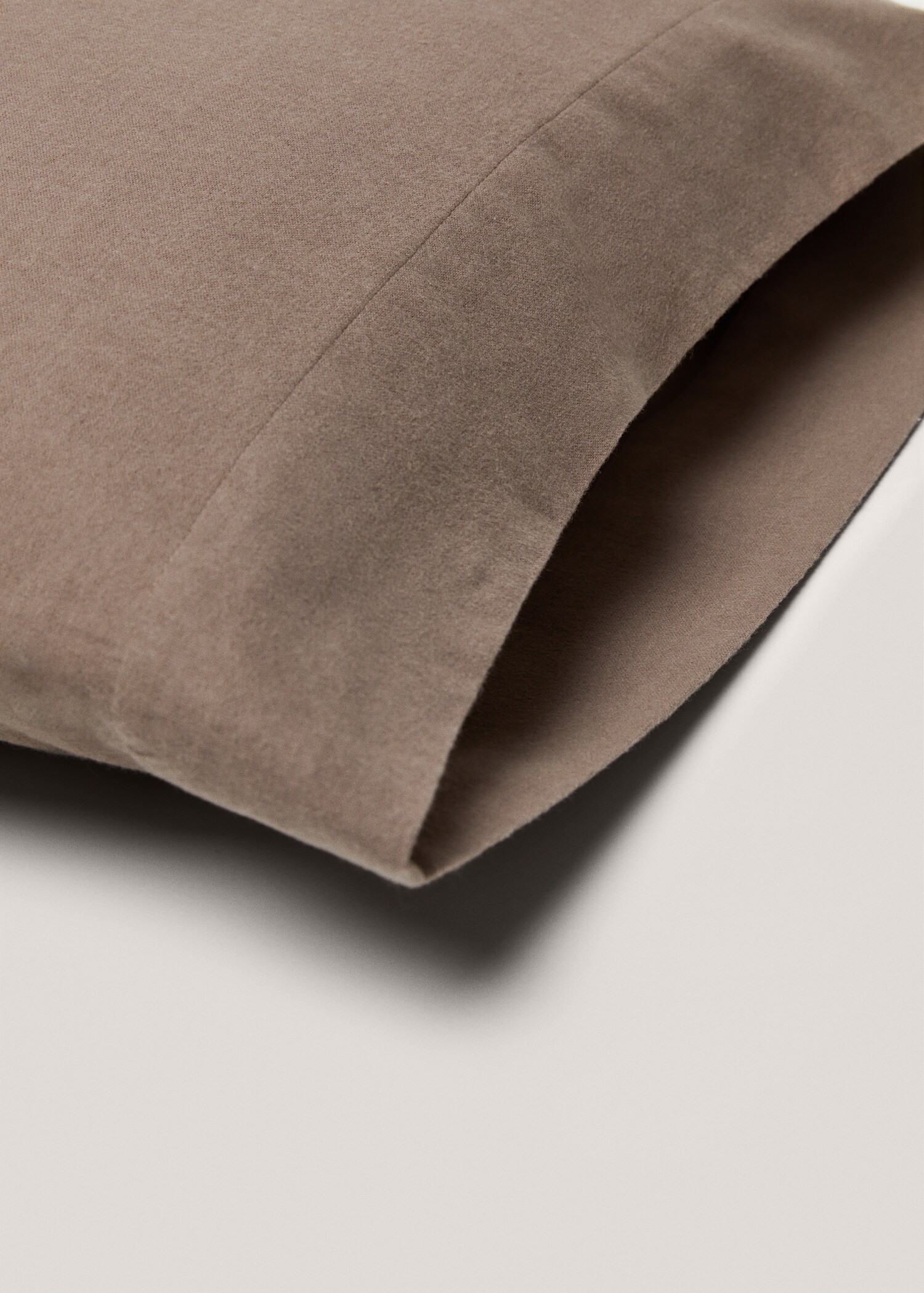 Flannel pillow case 45x110cm - Details of the article 2
