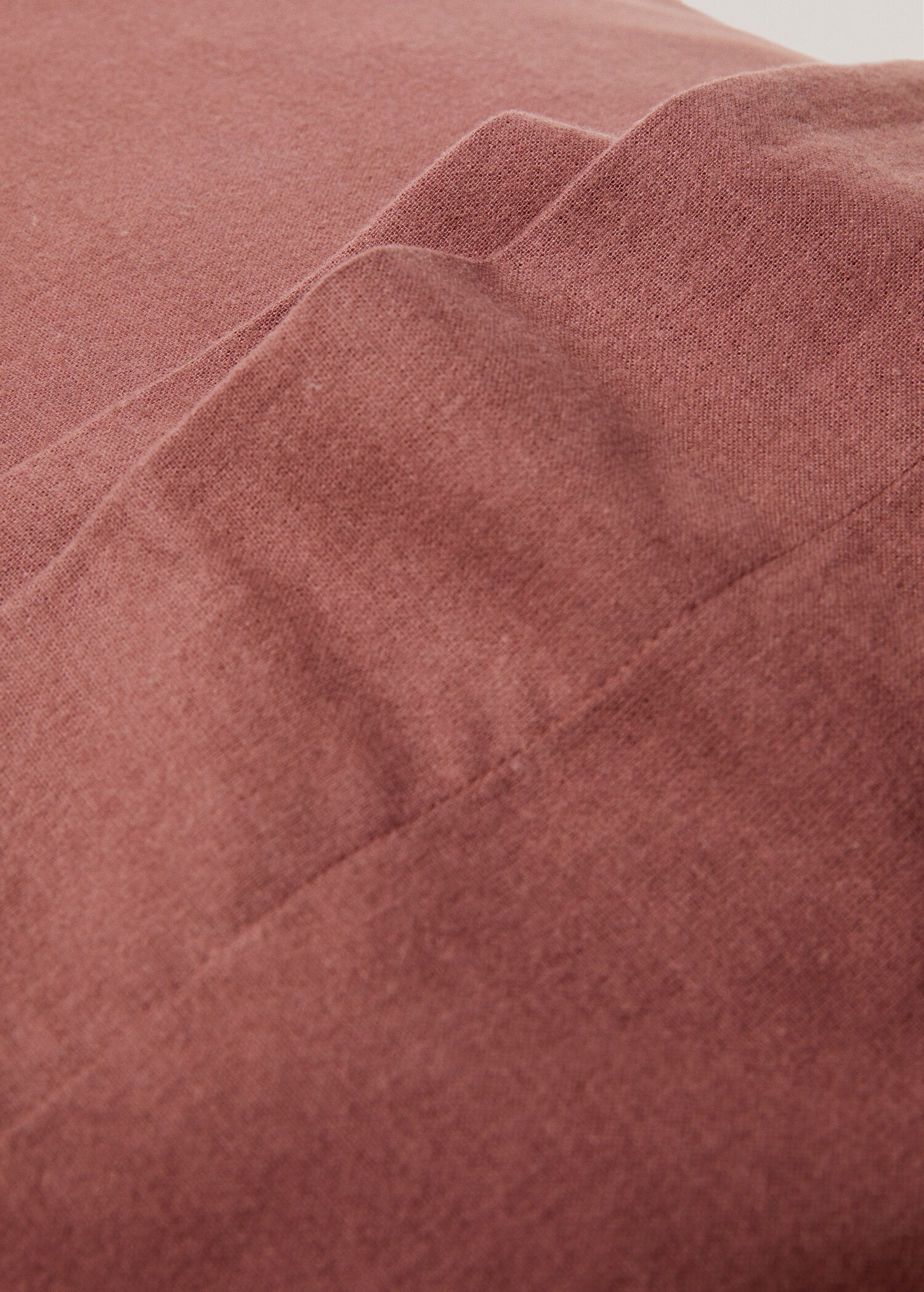 Flannel pillow case 45x110cm - Medium plane