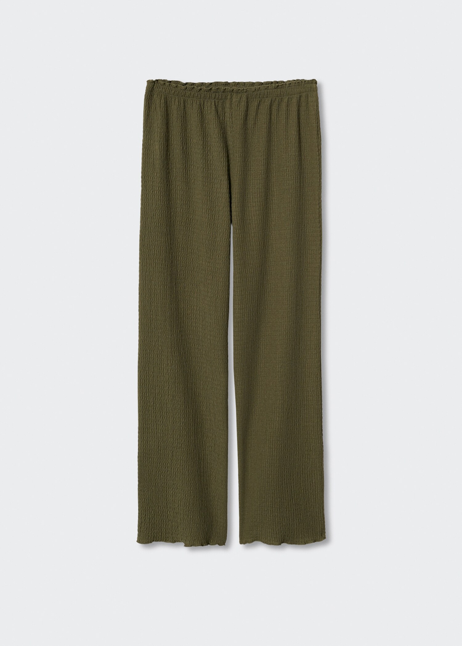 Textured flowy pants - Article without model