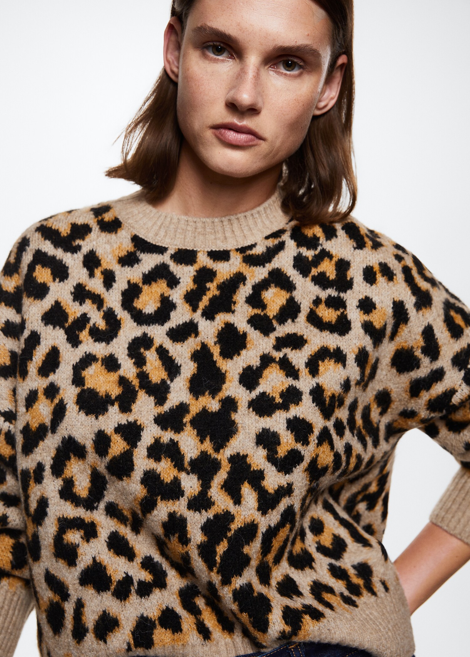 Animal print sweater - Details of the article 1