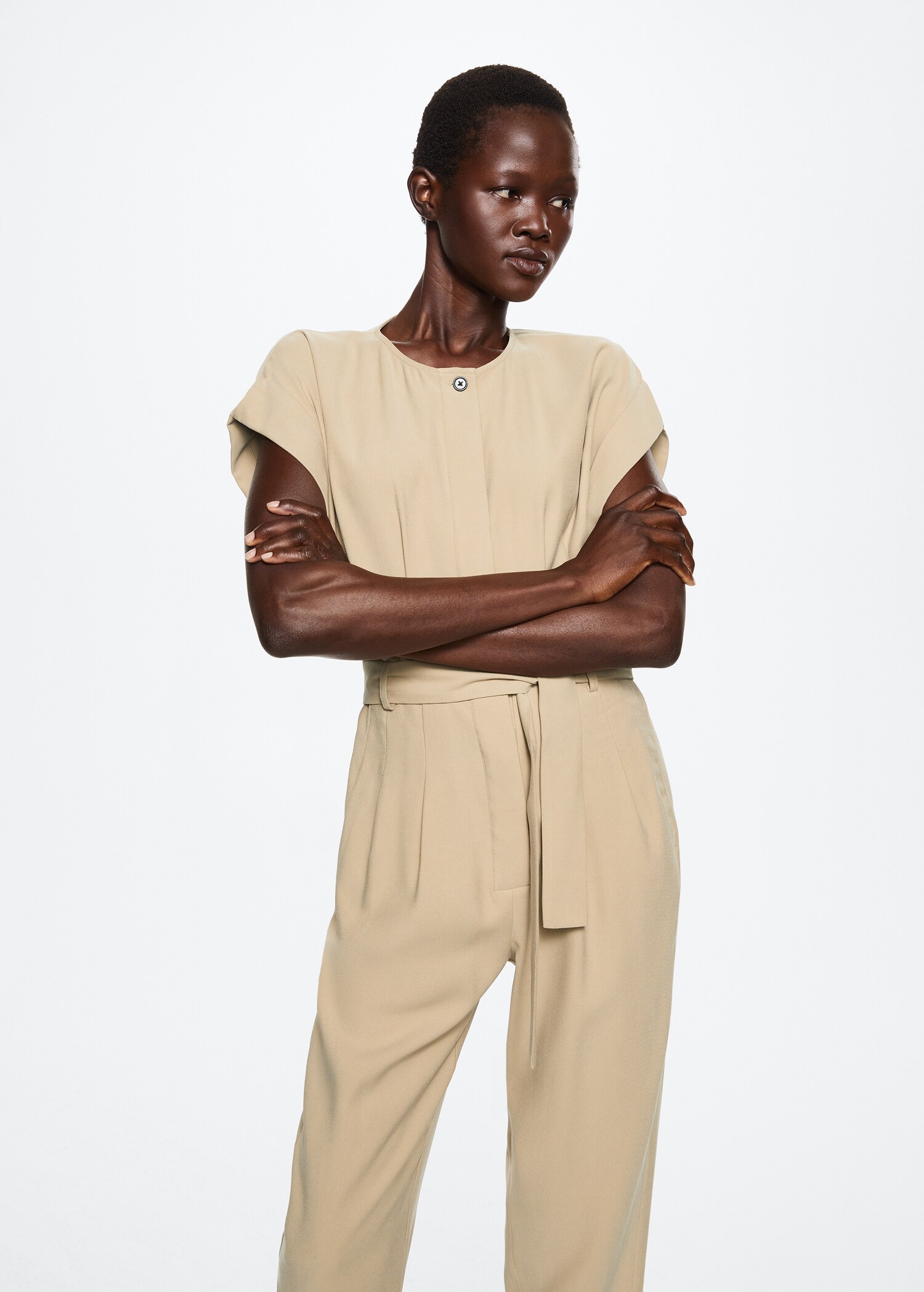 Cut-out back jumpsuit - Medium plane