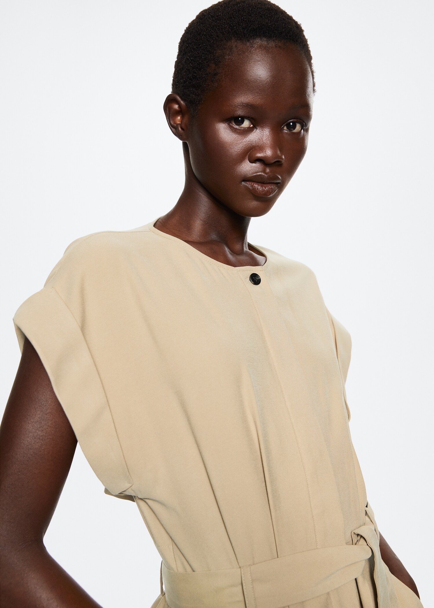 Cut-out back jumpsuit - Details of the article 1