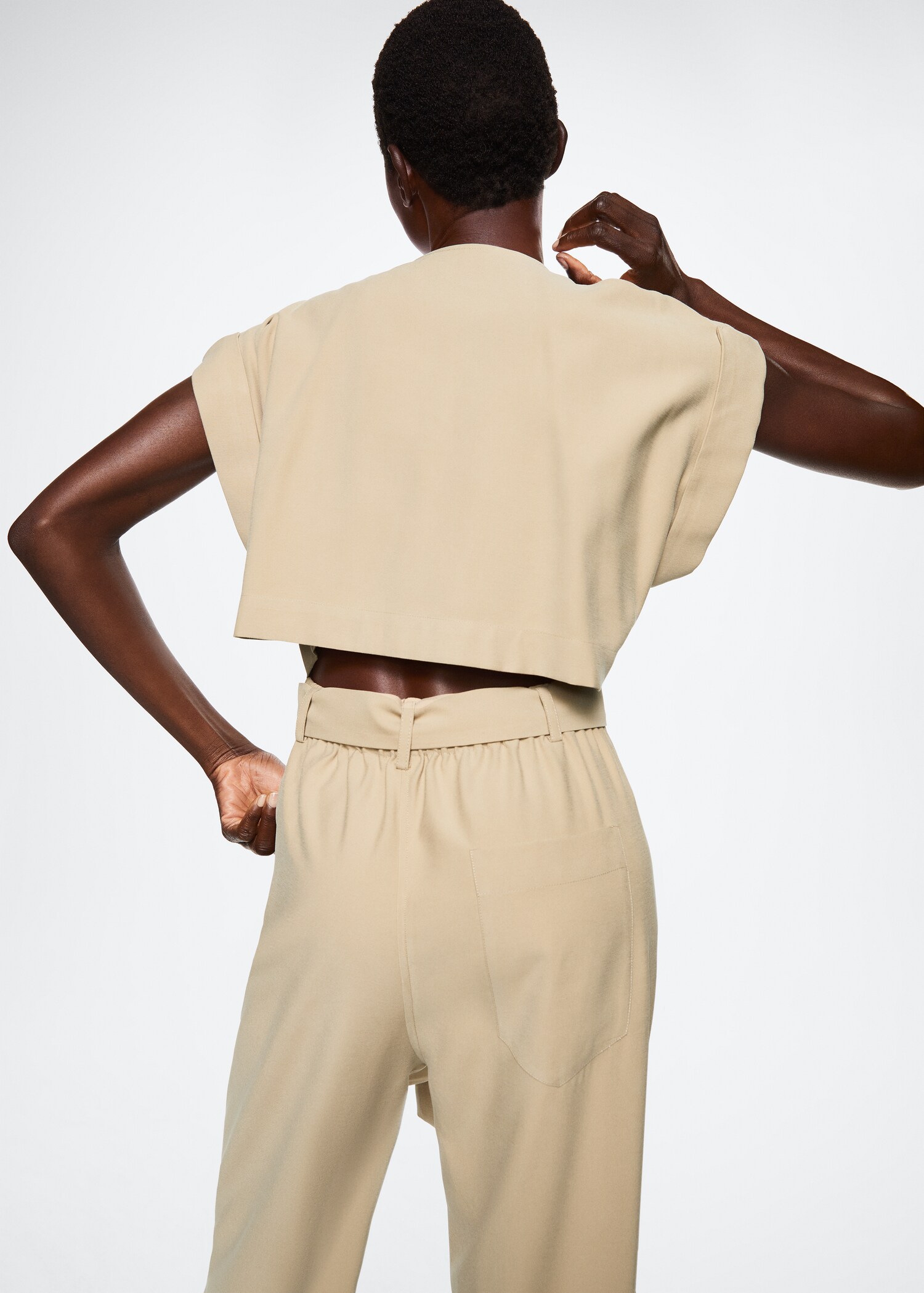Cut-out back jumpsuit - Details of the article 2