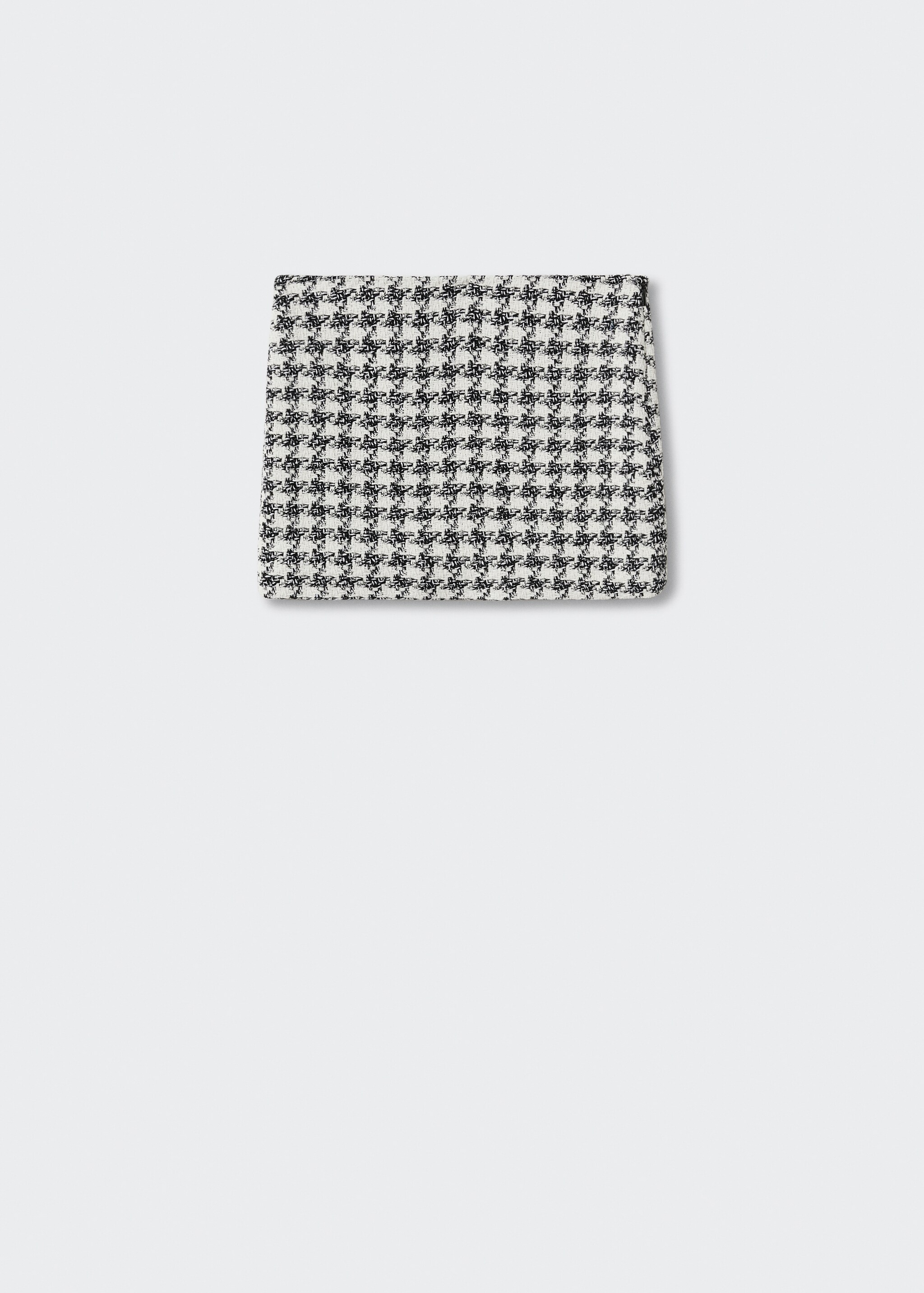 Minifalda tweed algodón - Artículo sin modelo