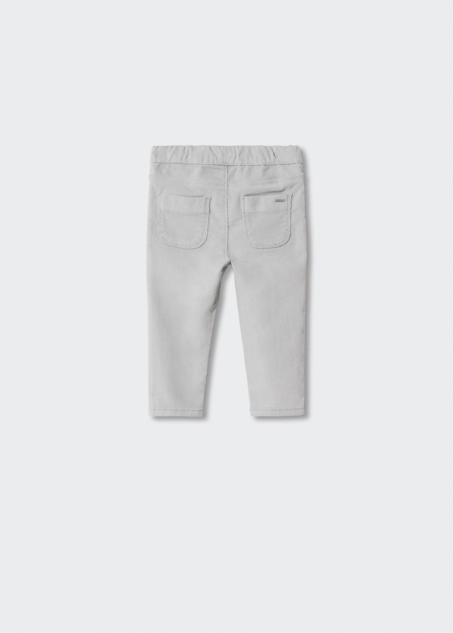 Corduroy pants - Reverse of the article