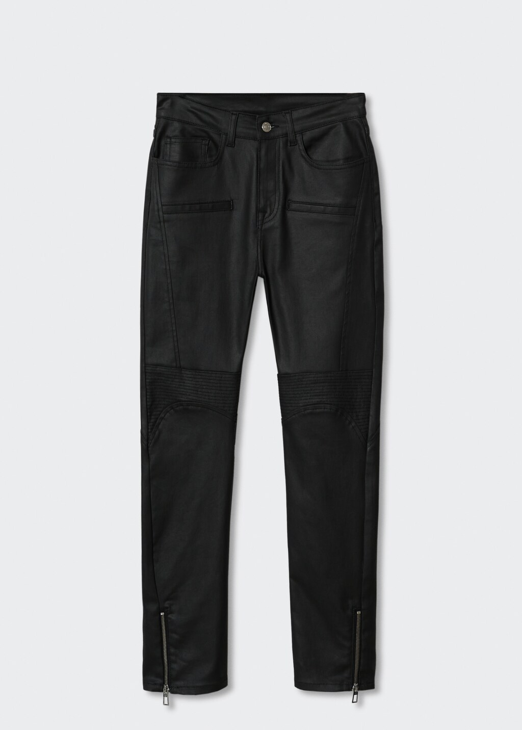 Black biker jeans womens outlet