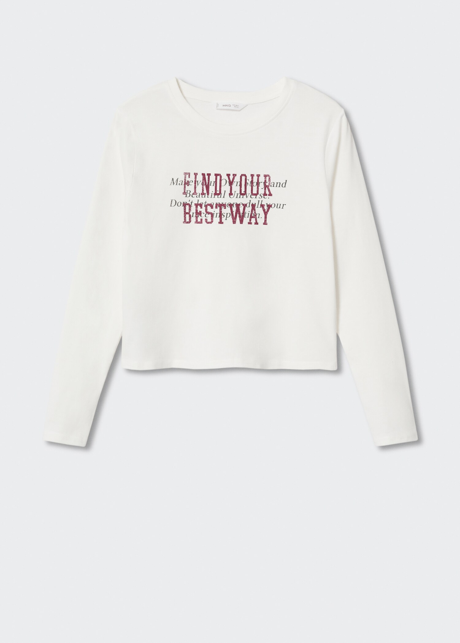 Printed long sleeve t-shirt - Article without model