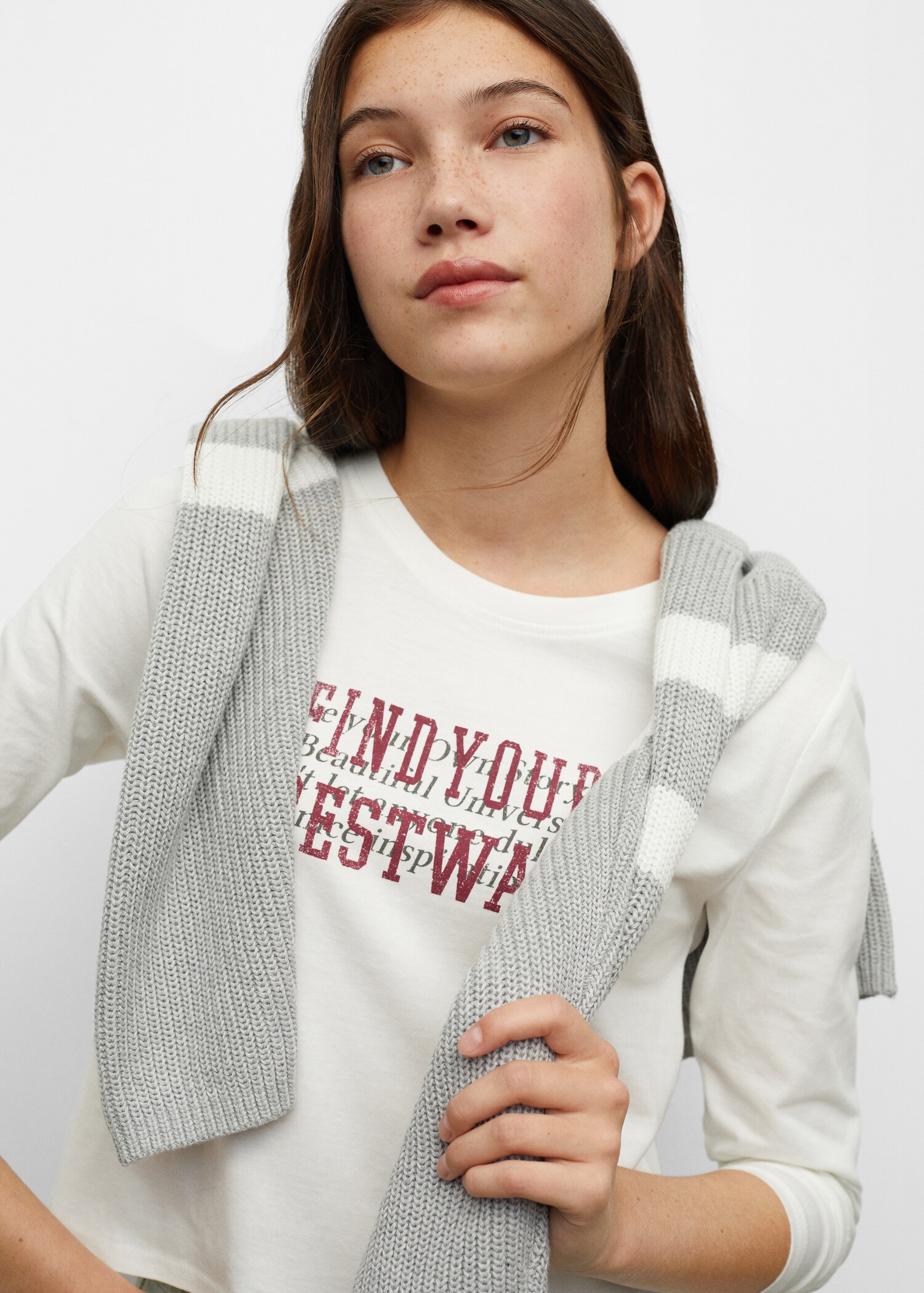 Printed long sleeve t-shirt - Details of the article 4