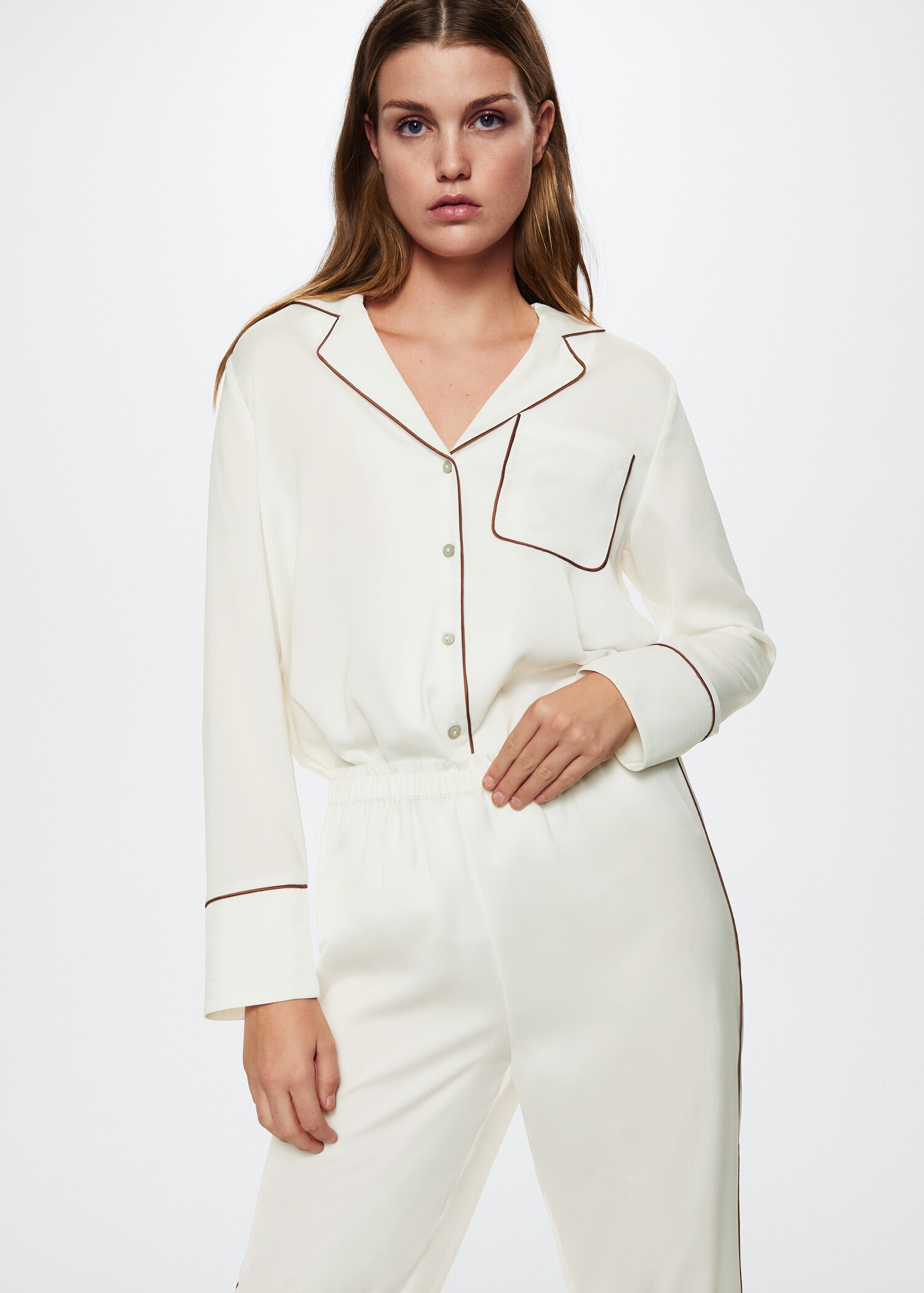 Pantalons pijama rivet contrast - Detall de l'article 1