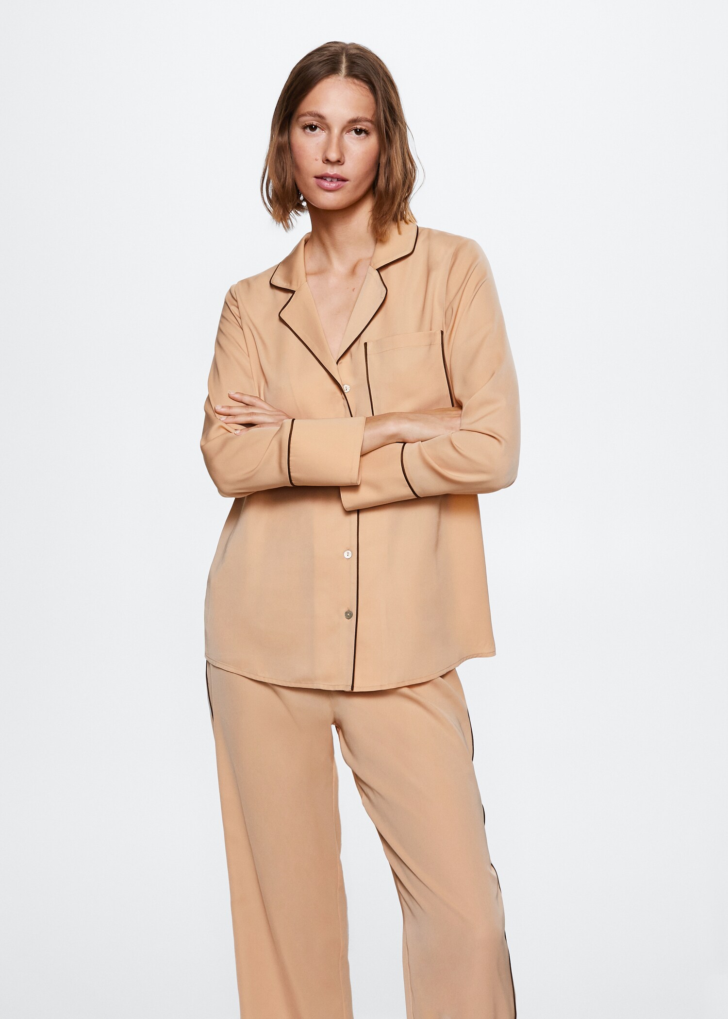 Pantalons pijama rivet contrast - Detall de l'article 1