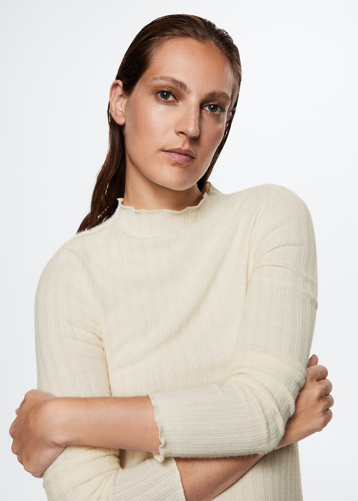 Knit midi dress Woman MANGO OUTLET USA