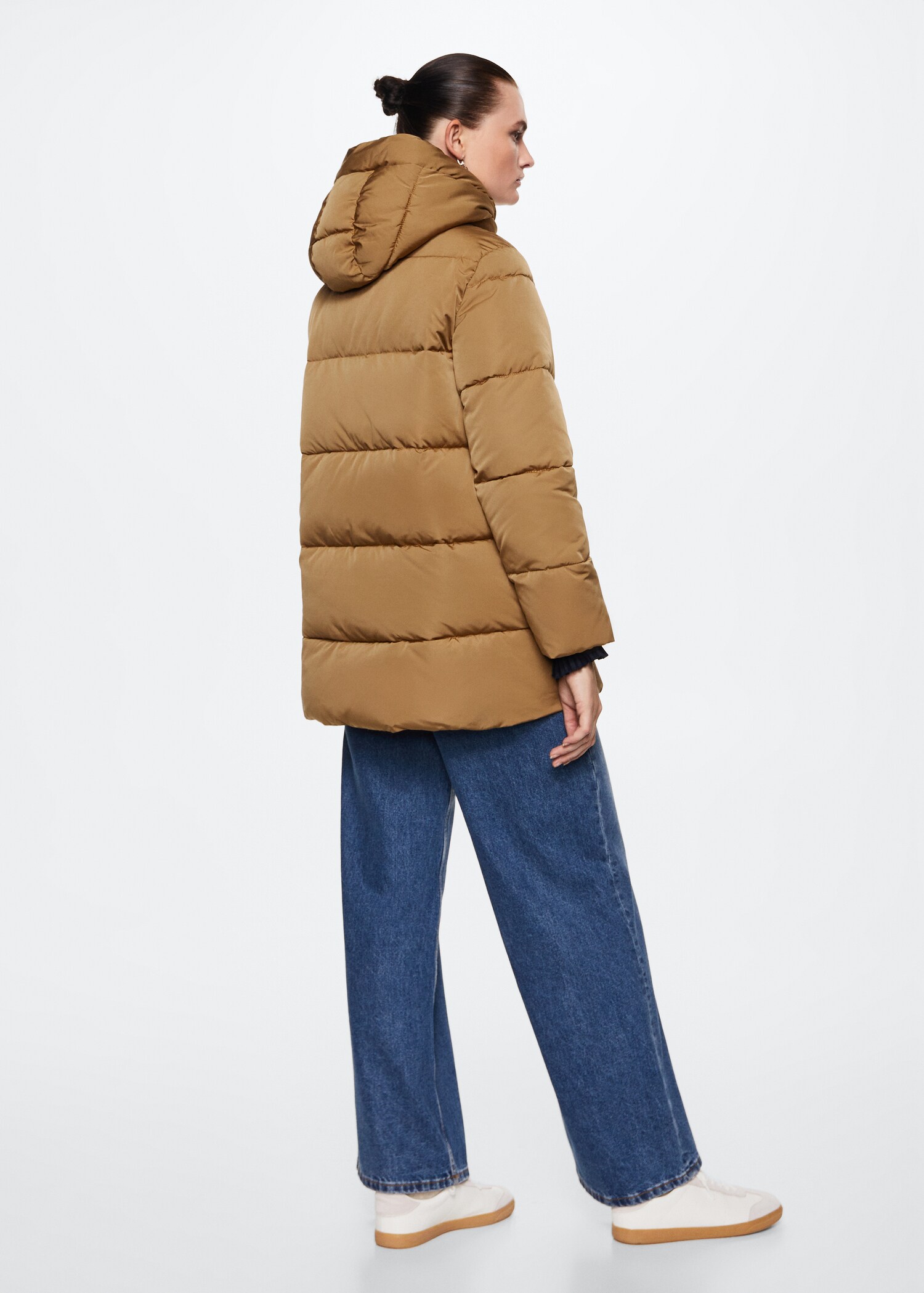 Anorak acolchado capucha - Reverso del artículo