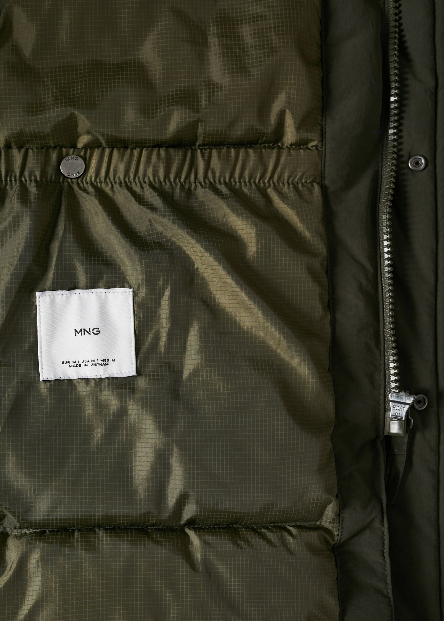 Water-repellent padded parka - Details of the article 8
