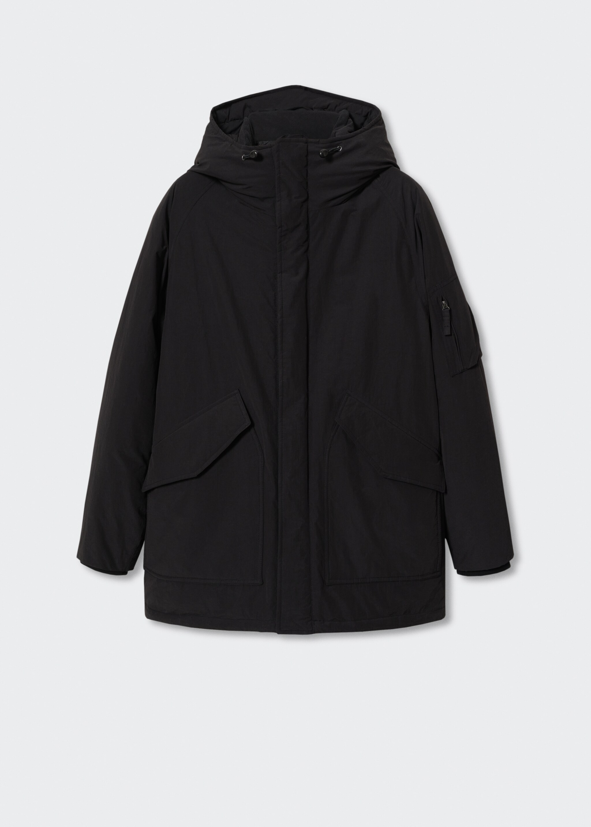 Water-repellent padded parka - Article without model