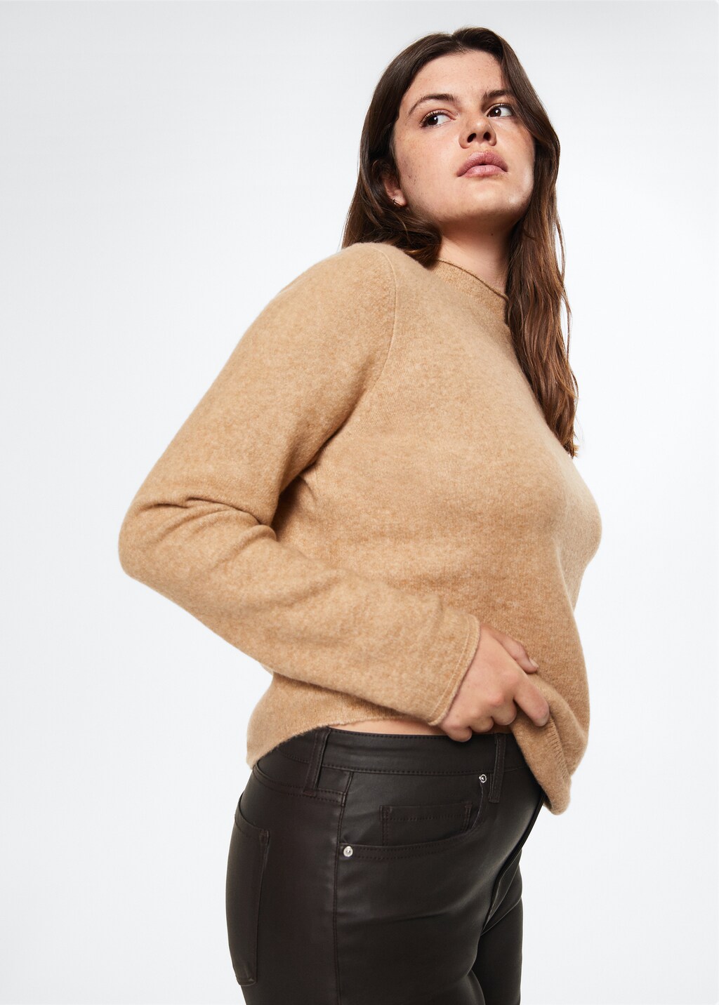 Skinny coated jeans Women MANGO OUTLET Greece
