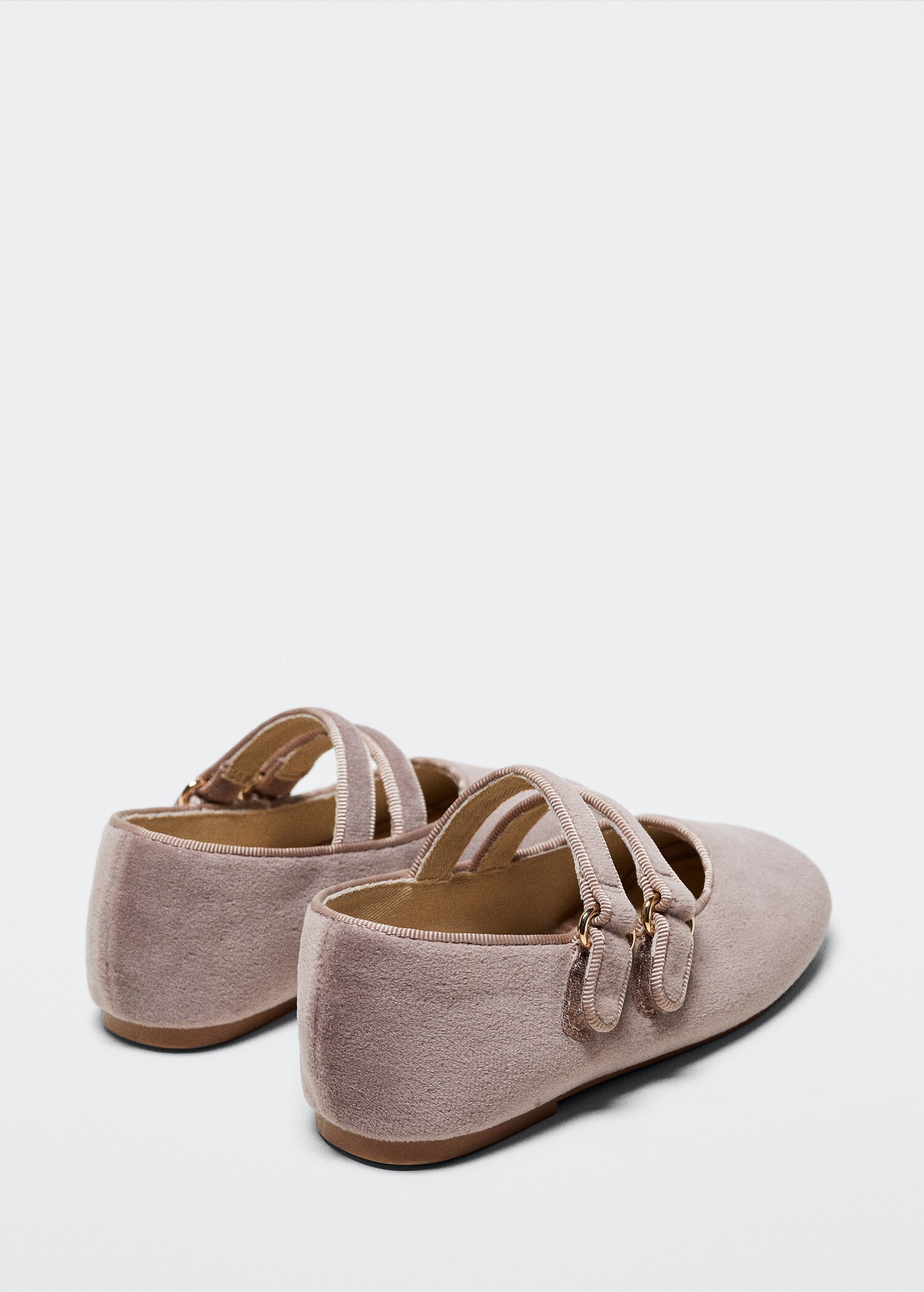 Velvet ballerinas - Details of the article 2