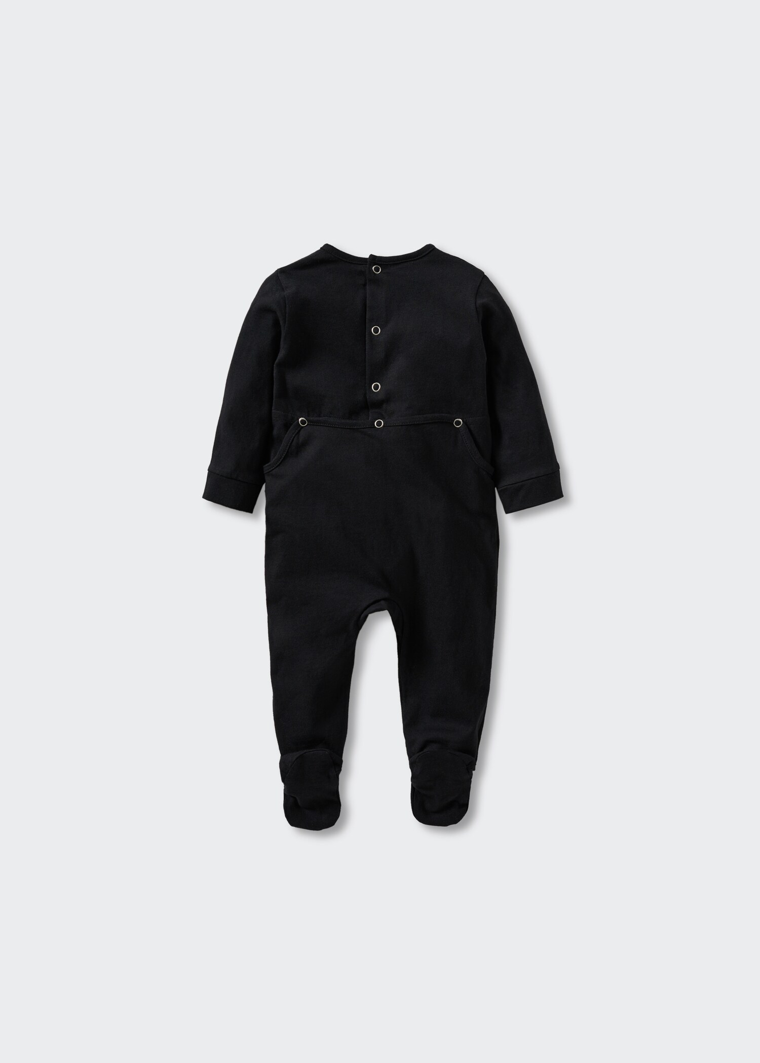 Glow in the dark skeleton pyjama - Reverse of the article