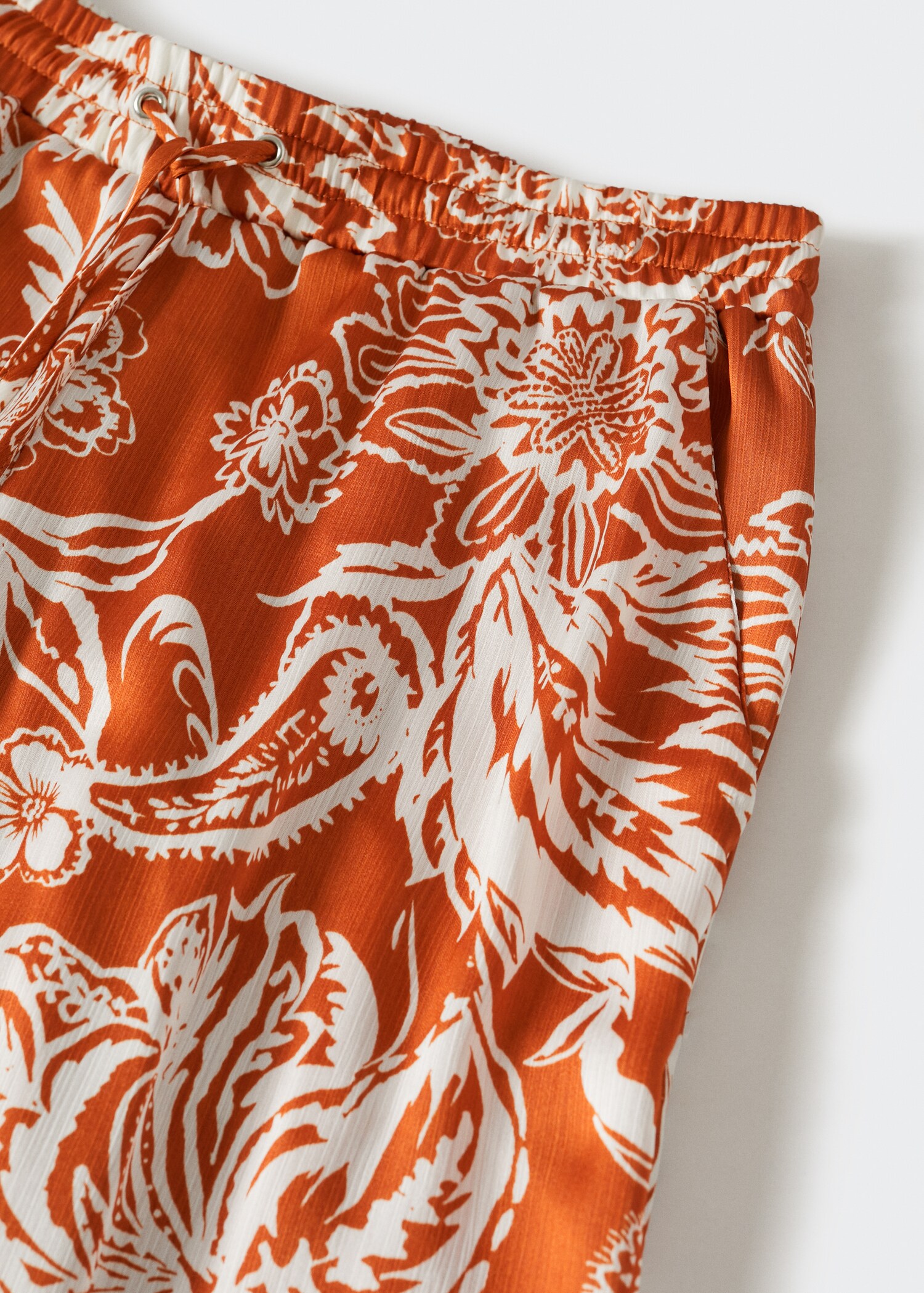 Bedrukte satijnen broek - Detail van het artikel 8