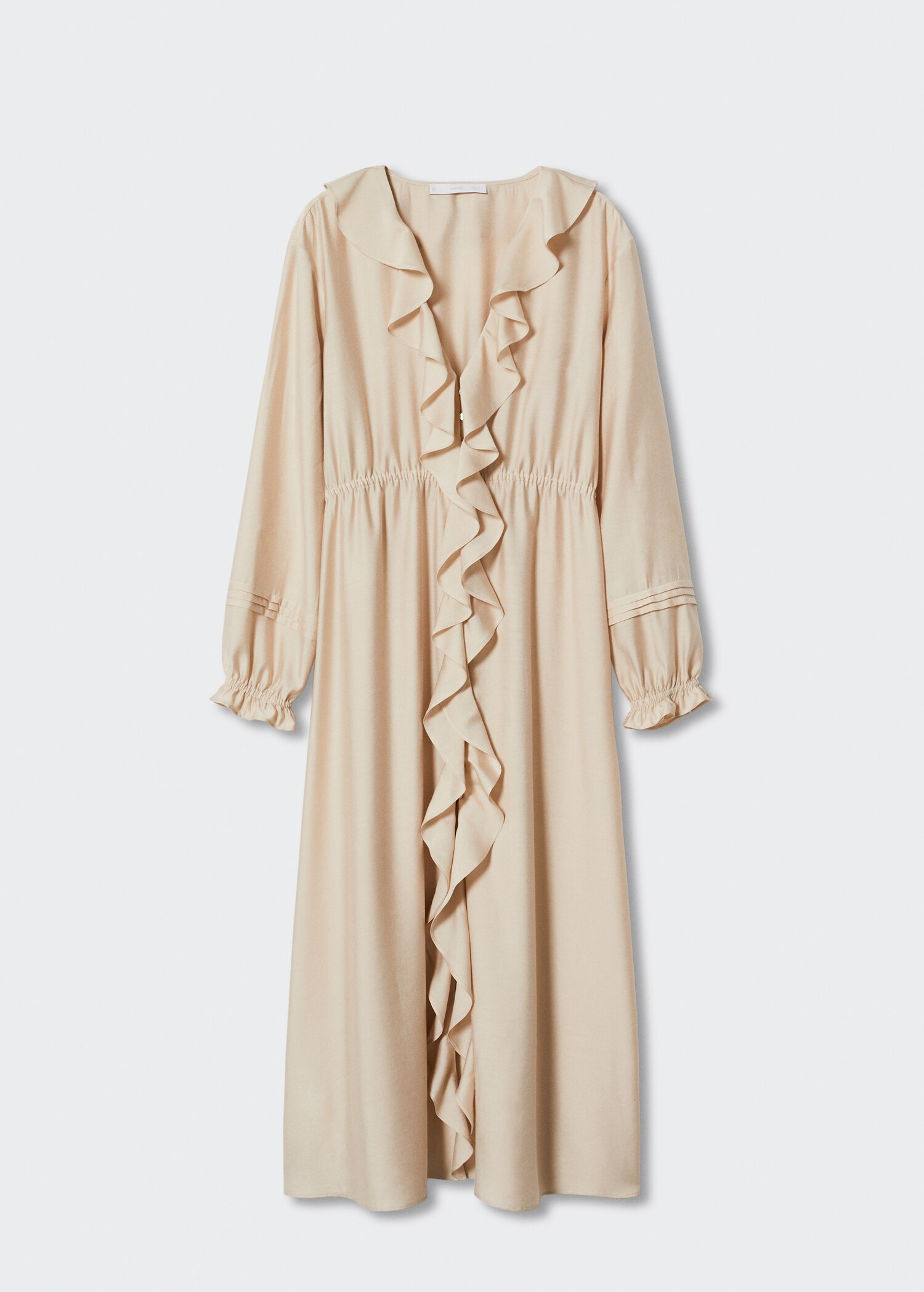 Long ruffled dress - Article without model