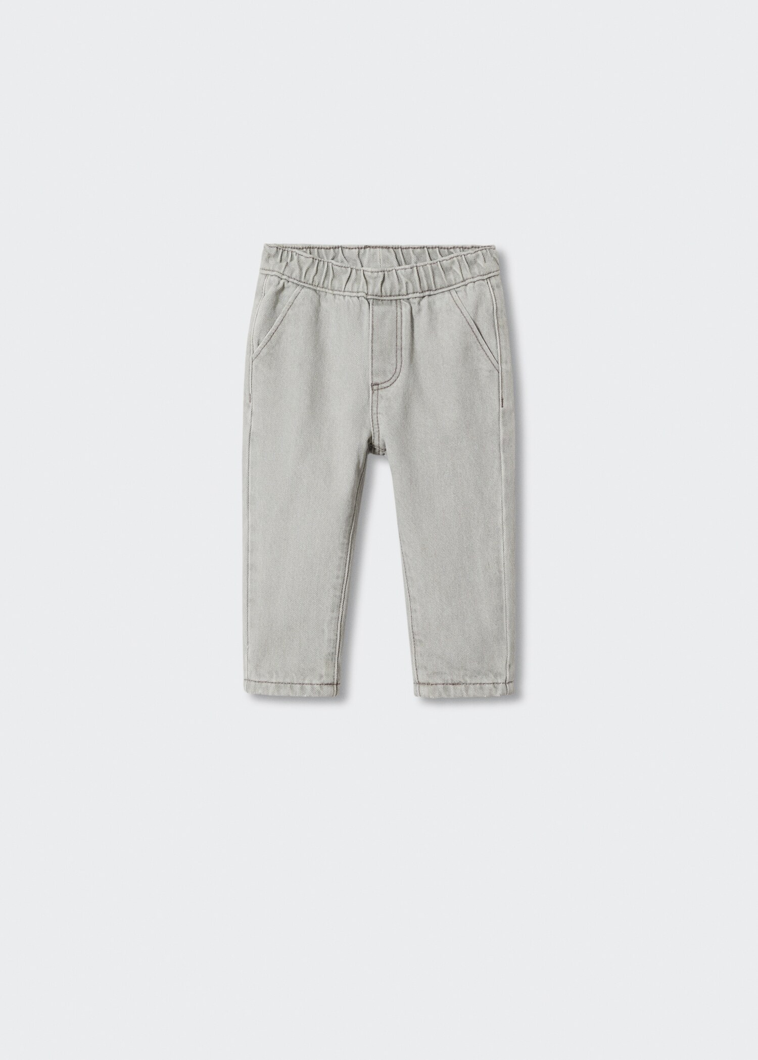 Drawstring waist jeans - Article without model
