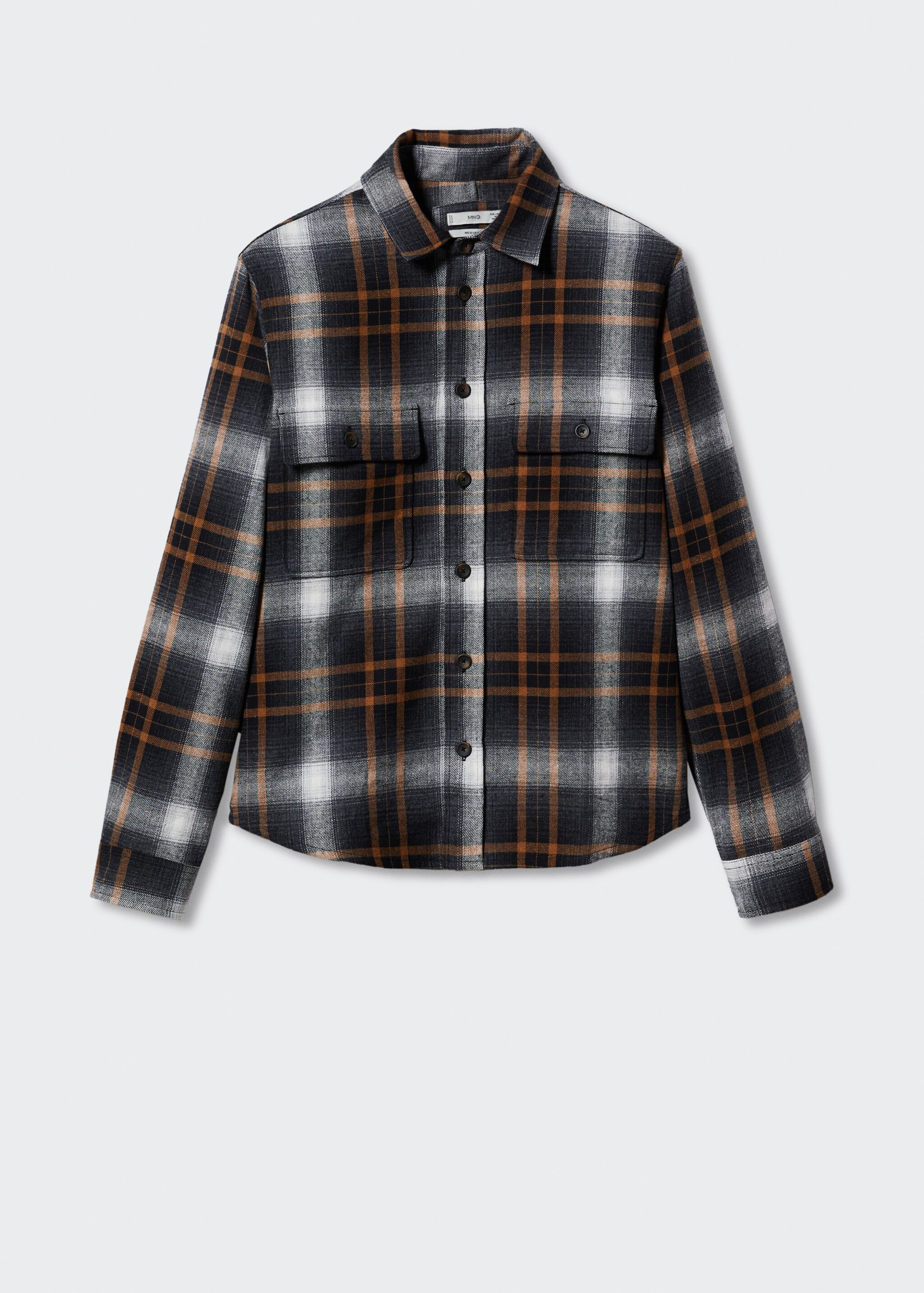 Checked flannel shirt - Article without model