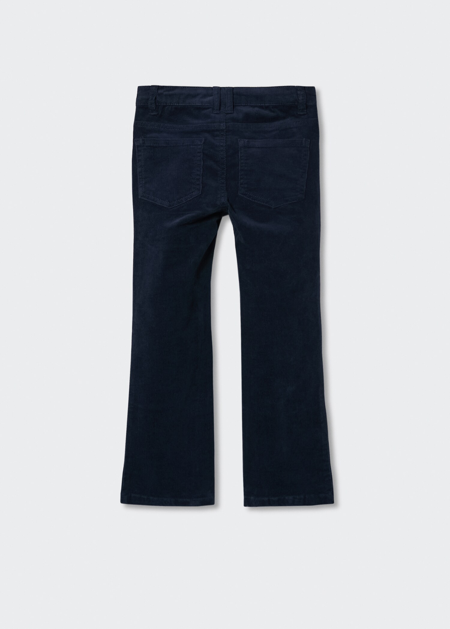 Flared corduroy trousers - Reverse of the article